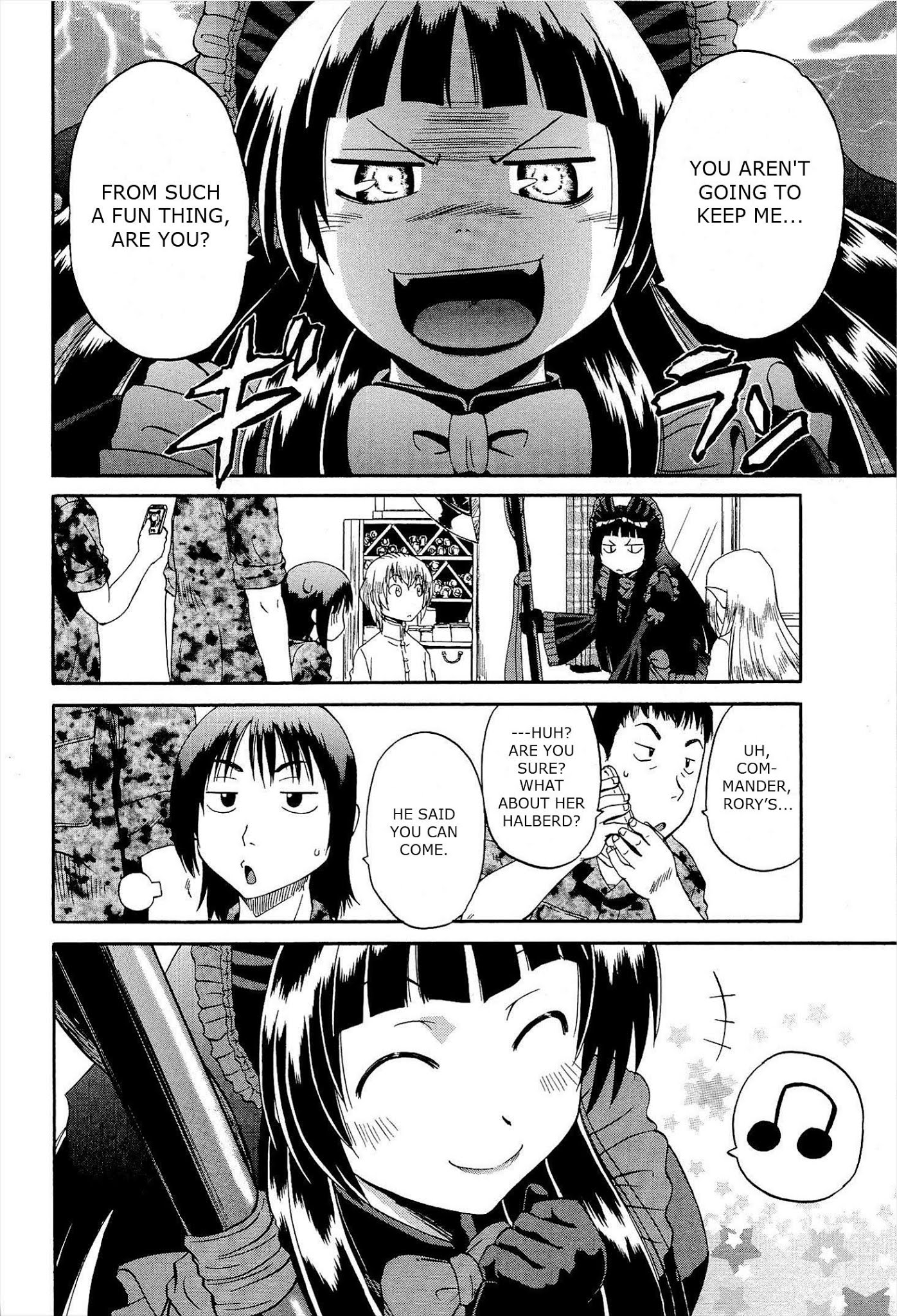 Gate - Jietai Kare no Chi nite, Kaku Tatakeri Chapter 16 page 16 - Chapter 16: To the Other Side of the Gate