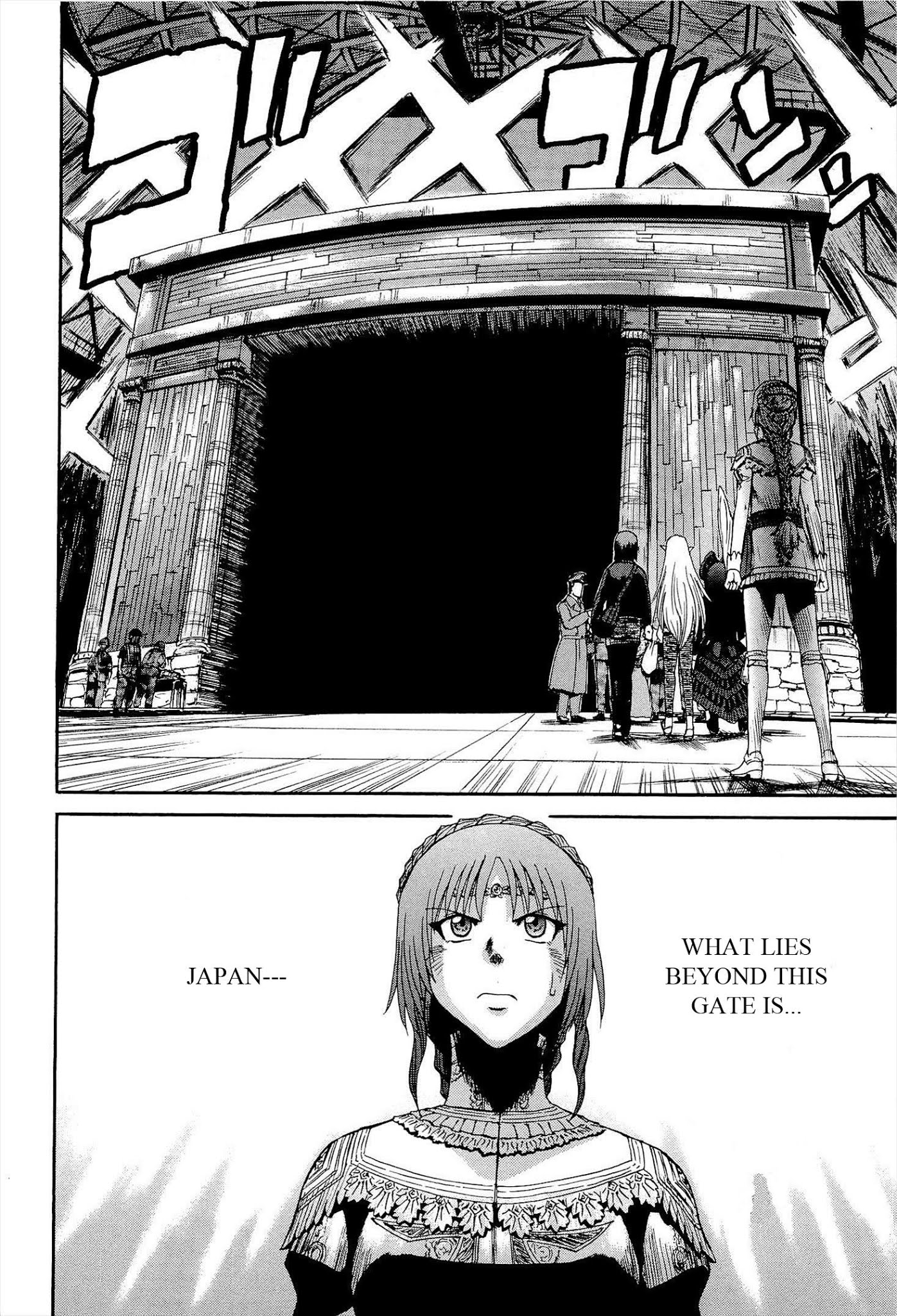 Gate - Jietai Kare no Chi nite, Kaku Tatakeri Chapter 16 page 24 - Chapter 16: To the Other Side of the Gate