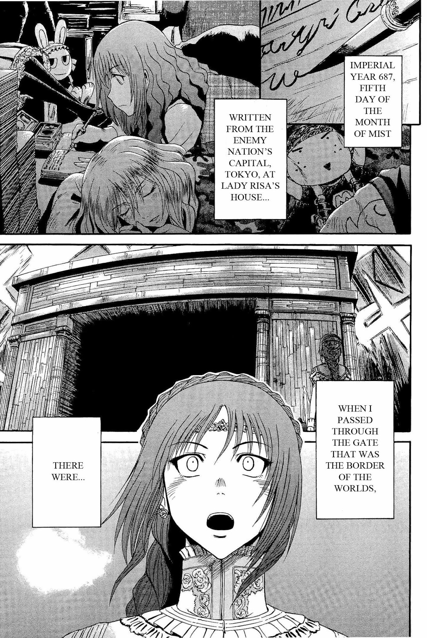 Gate - Jietai Kare no Chi nite, Kaku Tatakeri Chapter 17 page 12 - Chapter 17: At the World Beyond the Gate