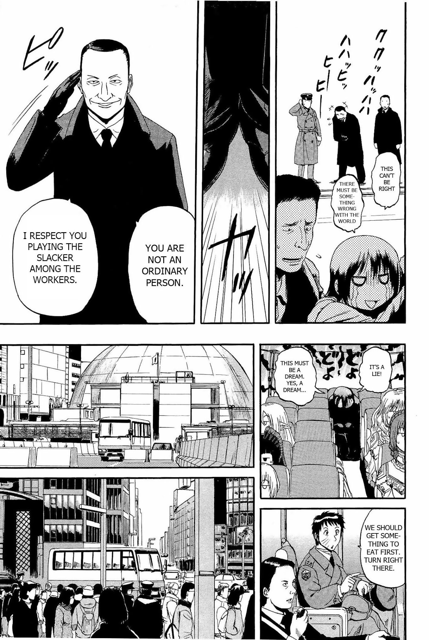 Gate - Jietai Kare no Chi nite, Kaku Tatakeri Chapter 17 page 22 - Chapter 17: At the World Beyond the Gate