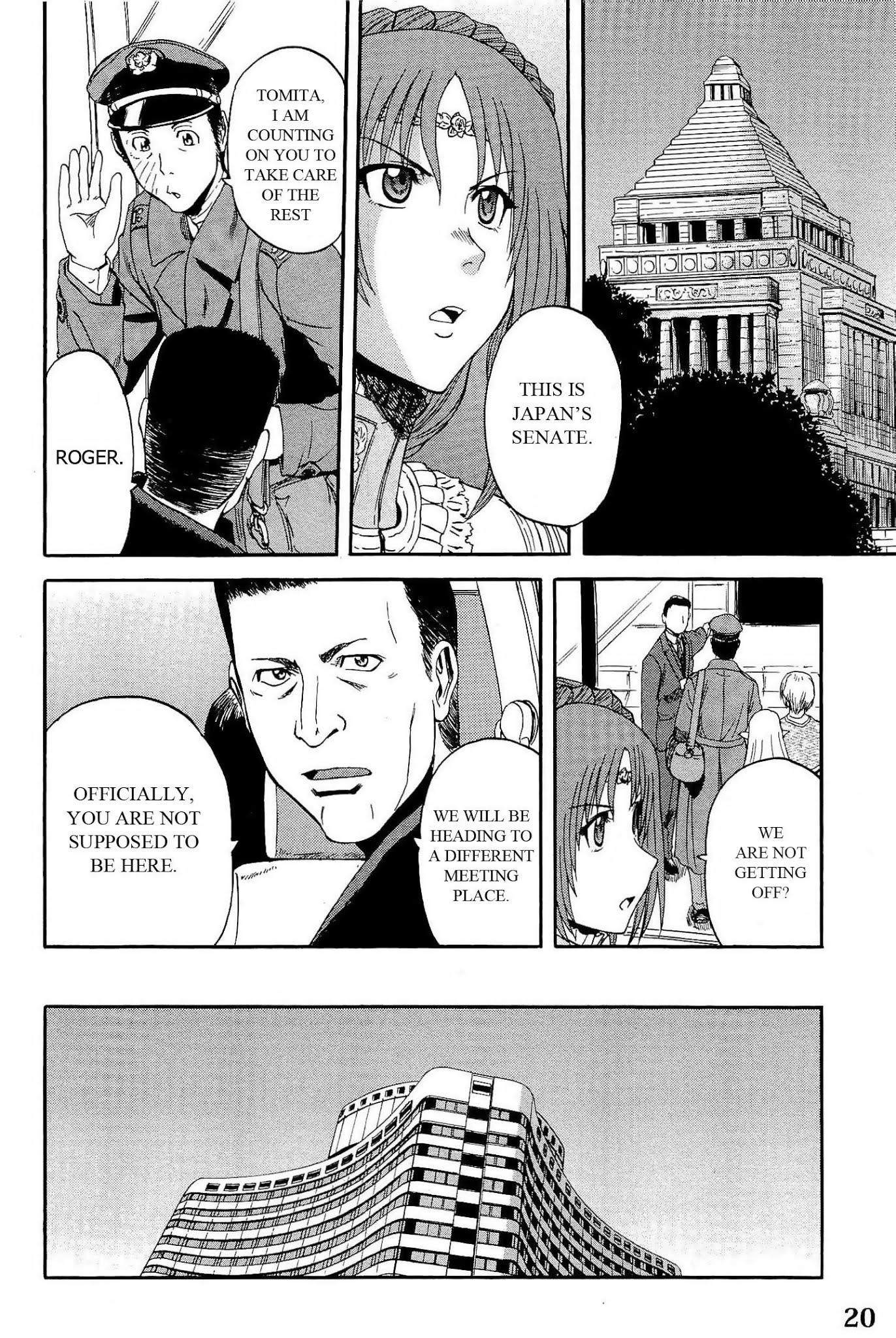 Gate - Jietai Kare no Chi nite, Kaku Tatakeri Chapter 17 page 27 - Chapter 17: At the World Beyond the Gate