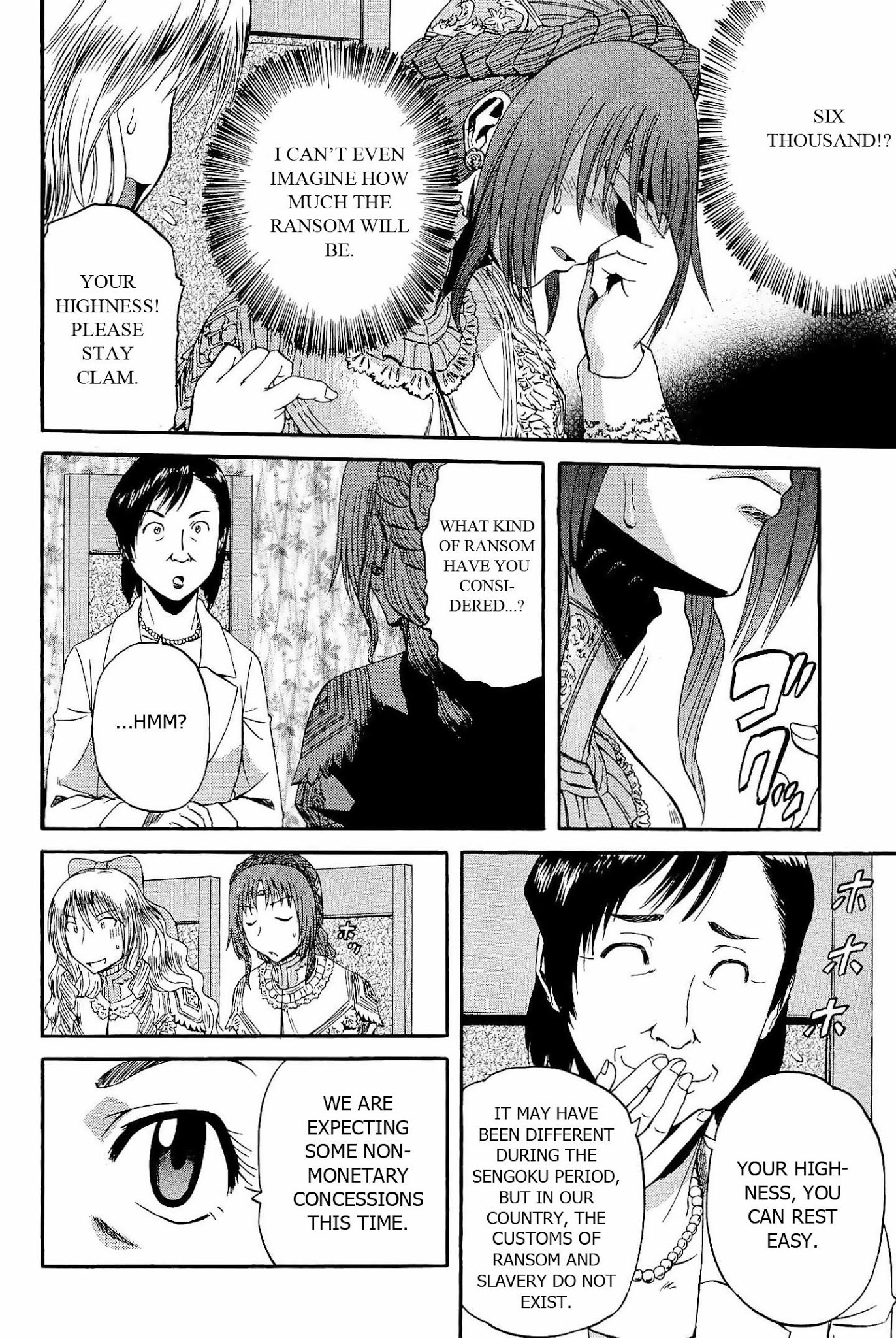 Gate - Jietai Kare no Chi nite, Kaku Tatakeri Chapter 17 page 31 - Chapter 17: At the World Beyond the Gate