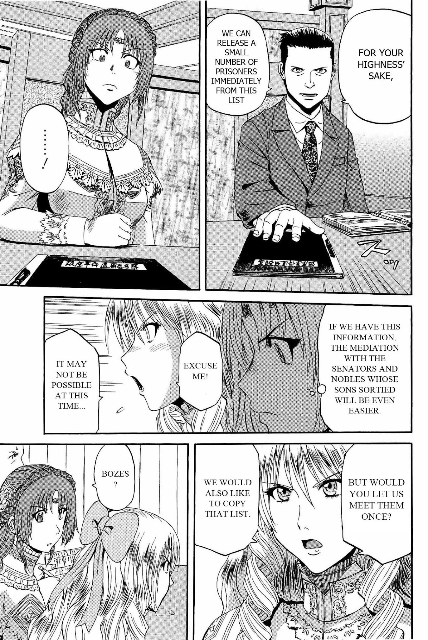 Gate - Jietai Kare no Chi nite, Kaku Tatakeri Chapter 17 page 32 - Chapter 17: At the World Beyond the Gate