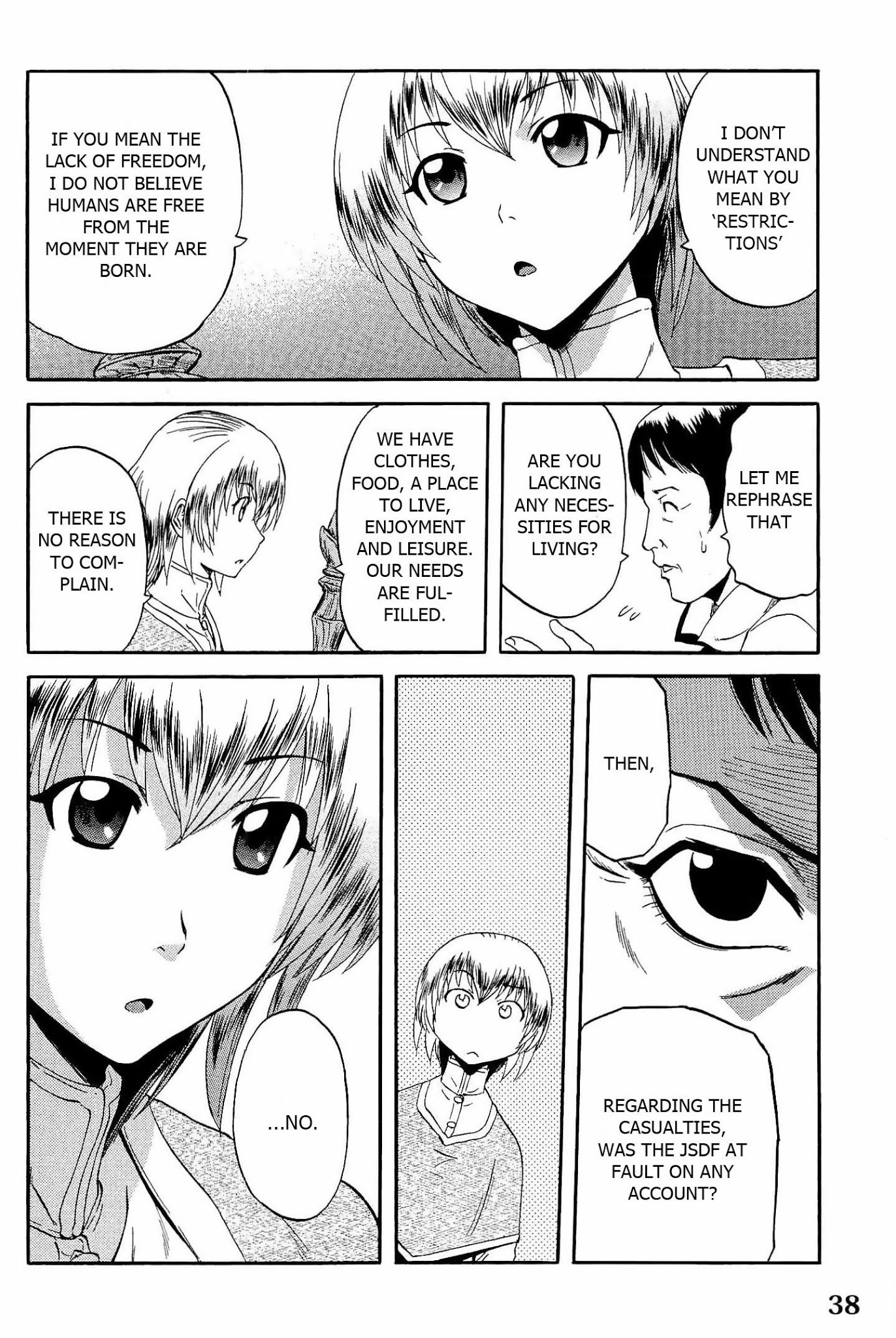 Gate - Jietai Kare no Chi nite, Kaku Tatakeri Chapter 18 page 10 - Chapter 18: The World's Greatest National Diet Broadcast