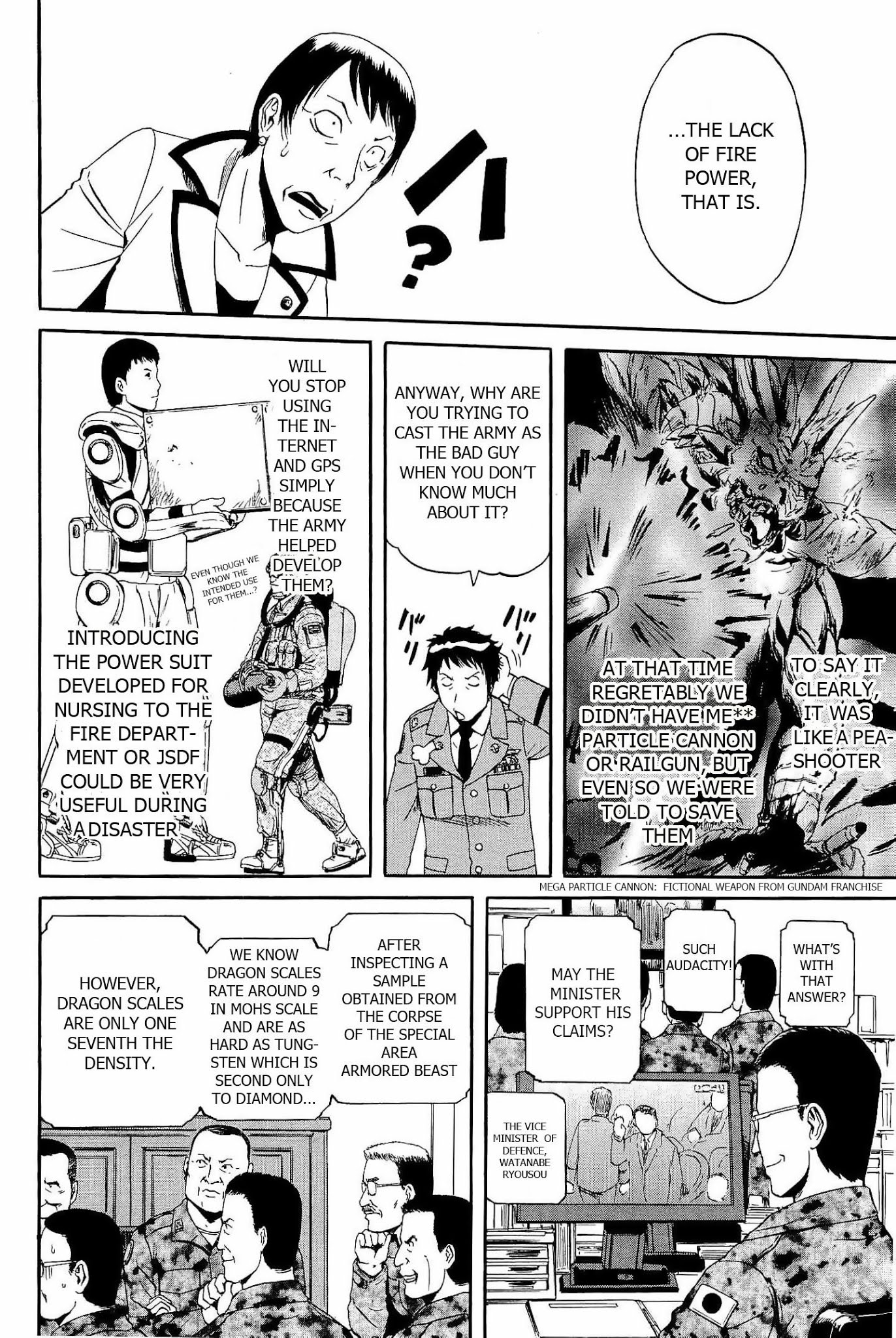 Gate - Jietai Kare no Chi nite, Kaku Tatakeri Chapter 18 page 8 - Chapter 18: The World's Greatest National Diet Broadcast