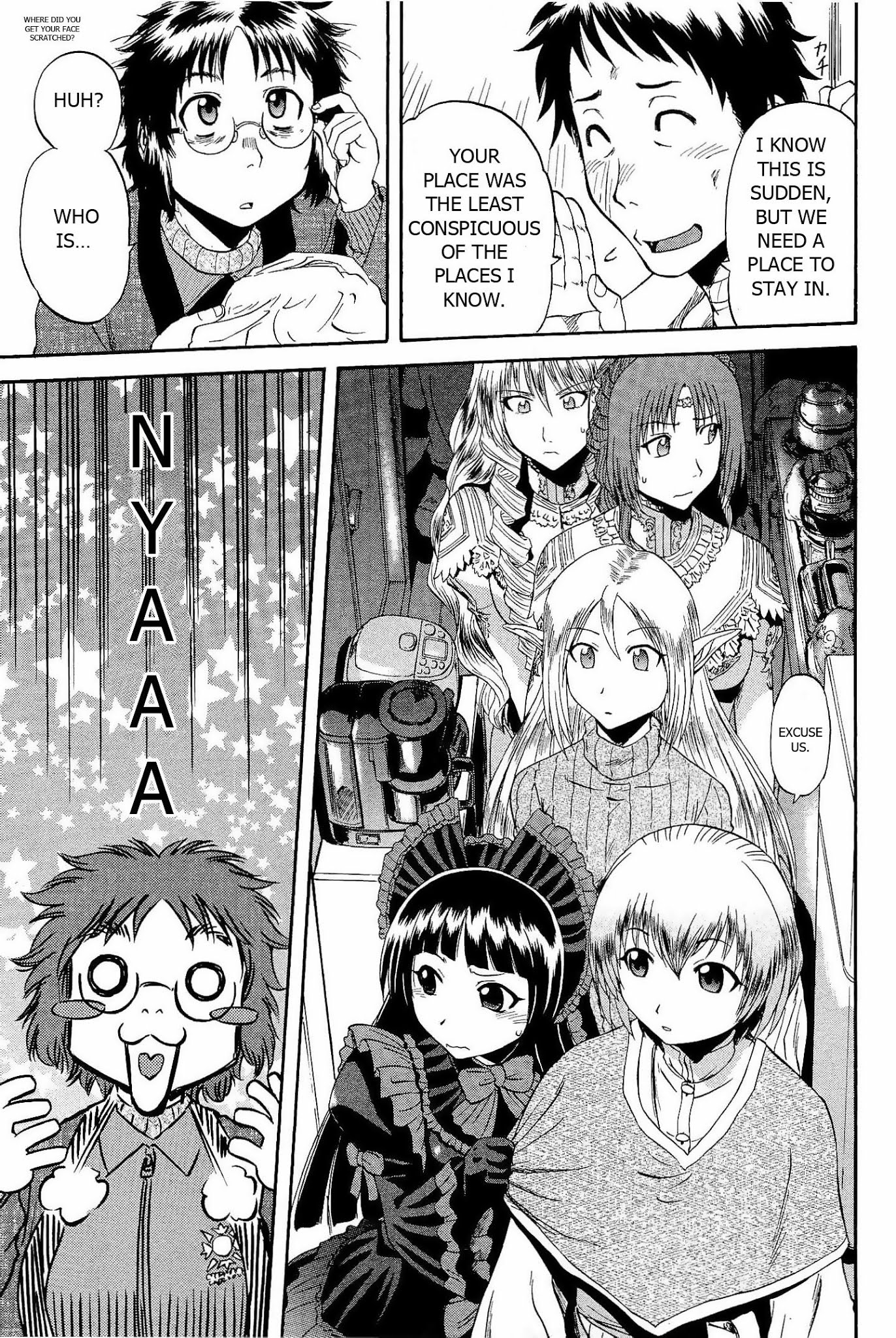 Gate - Jietai Kare no Chi nite, Kaku Tatakeri Chapter 19 page 17 - Chapter 19: Risa's Cluttered Room