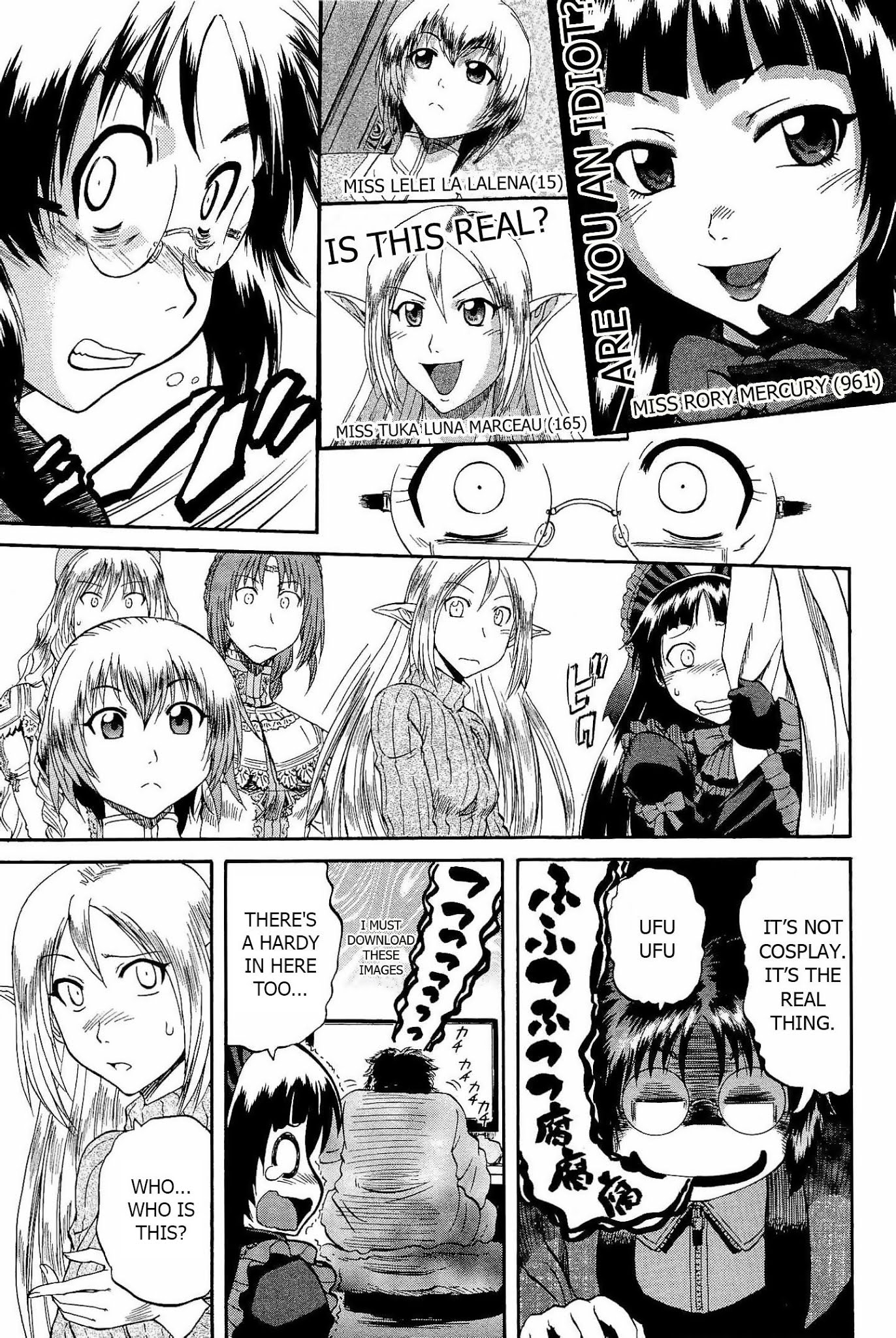 Gate - Jietai Kare no Chi nite, Kaku Tatakeri Chapter 19 page 19 - Chapter 19: Risa's Cluttered Room