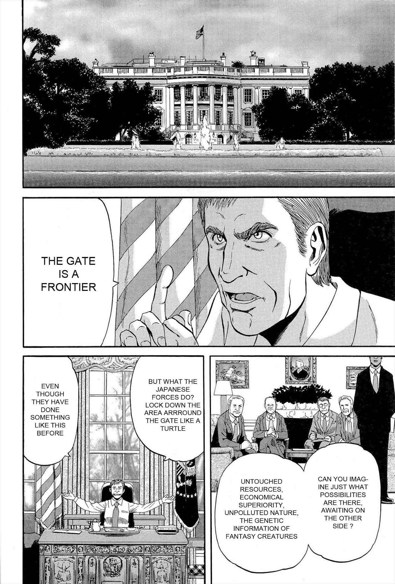 Gate - Jietai Kare no Chi nite, Kaku Tatakeri Chapter 2 page 1 - Chapter 2: Third Recon Team to the Special Region