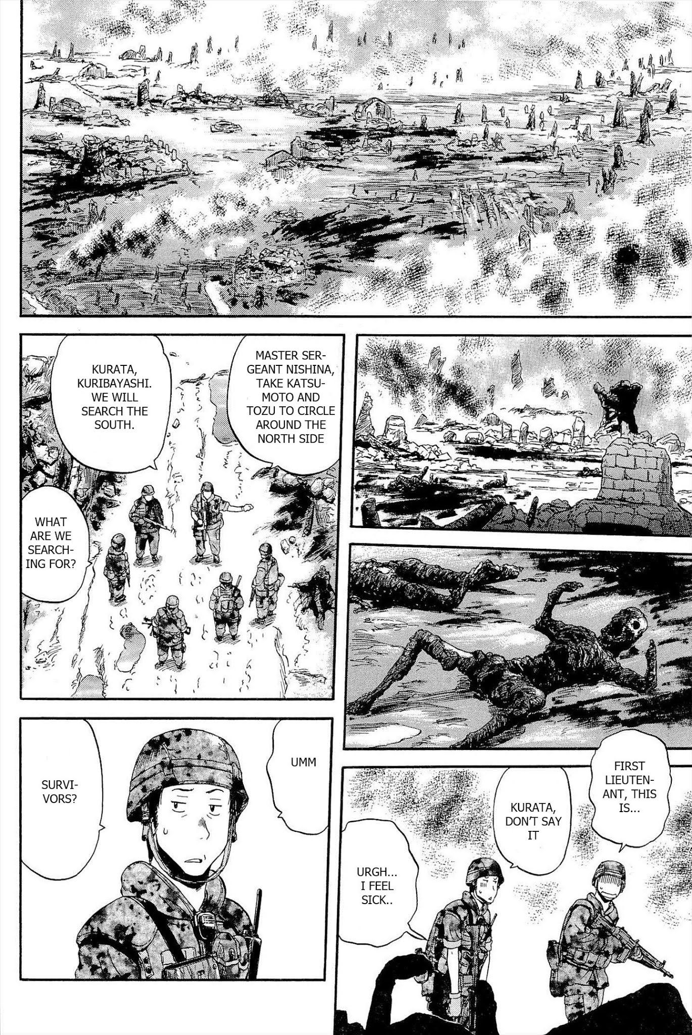 Gate - Jietai Kare no Chi nite, Kaku Tatakeri Chapter 2 page 16 - Chapter 2: Third Recon Team to the Special Region