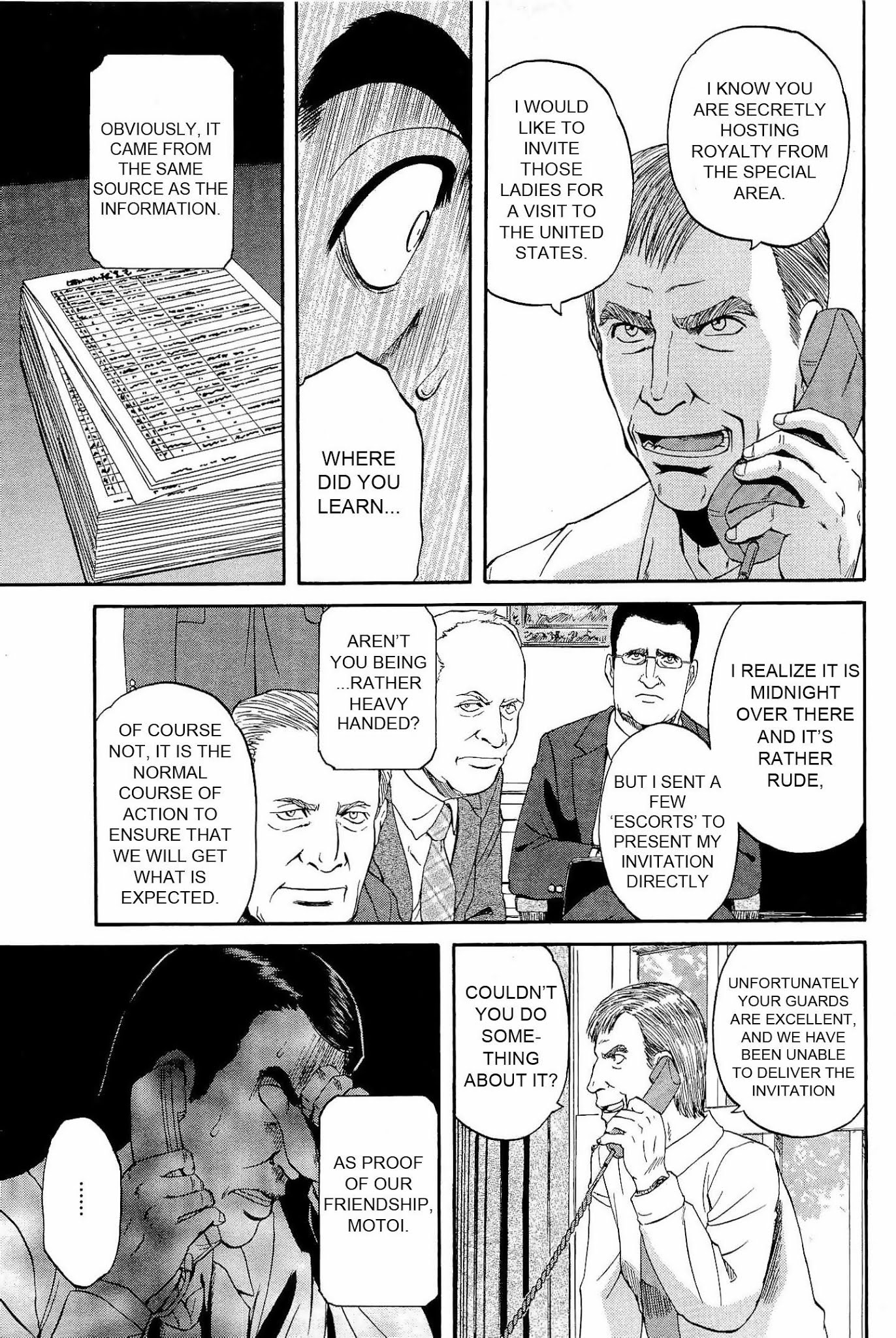 Gate - Jietai Kare no Chi nite, Kaku Tatakeri Chapter 21 page 23 - Chapter 21: Defense of Sankai Resort