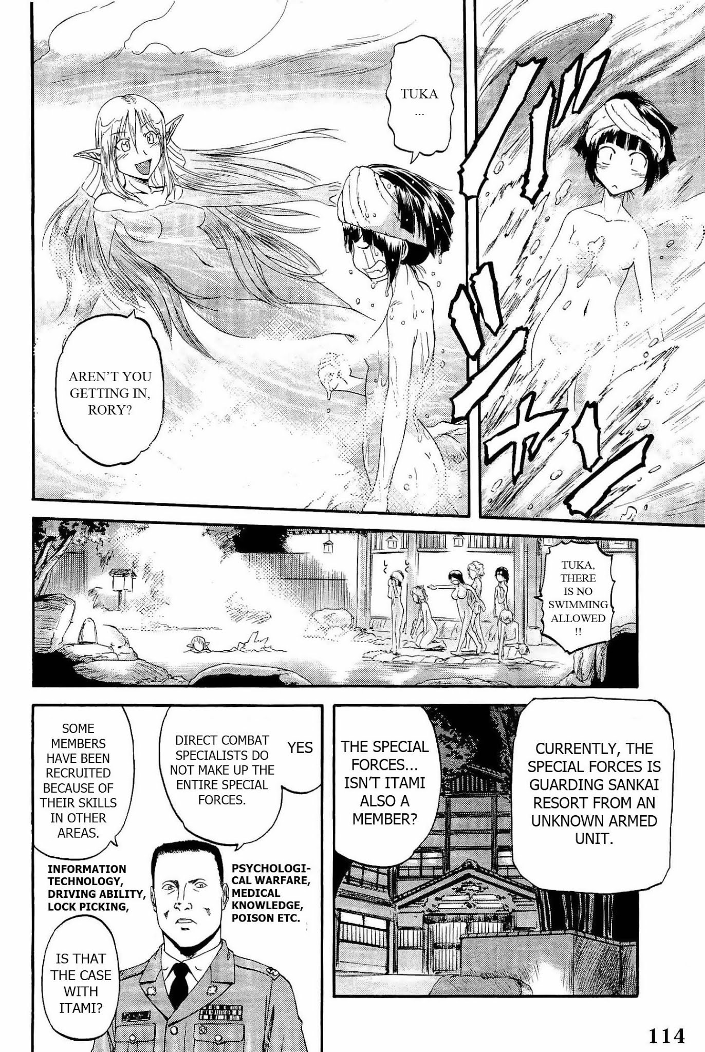Gate - Jietai Kare no Chi nite, Kaku Tatakeri Chapter 21 page 8 - Chapter 21: Defense of Sankai Resort