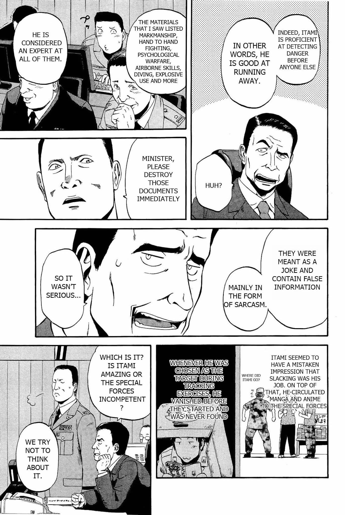 Gate - Jietai Kare no Chi nite, Kaku Tatakeri Chapter 21 page 9 - Chapter 21: Defense of Sankai Resort