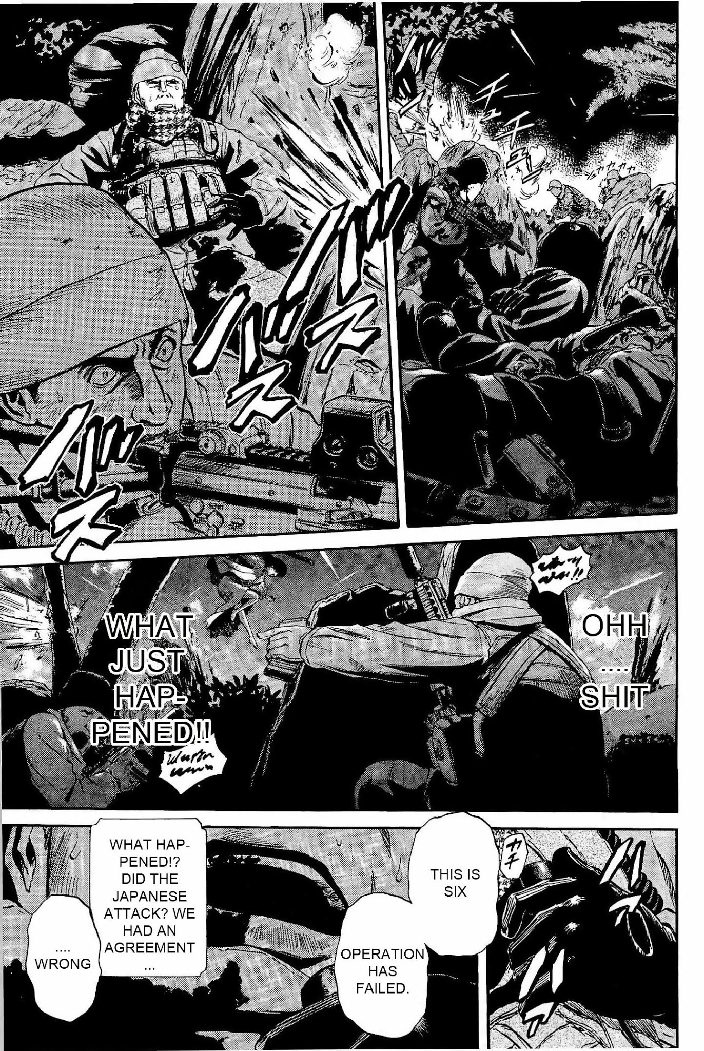 Gate - Jietai Kare no Chi nite, Kaku Tatakeri Chapter 22 page 21 - Chapter 22: Unexpected Battle