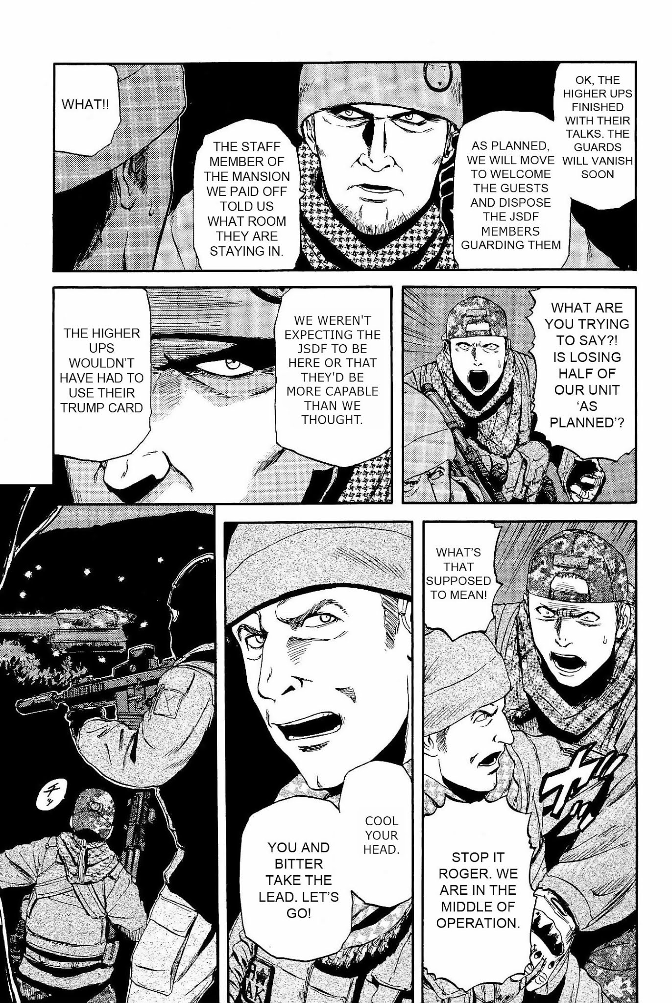 Gate - Jietai Kare no Chi nite, Kaku Tatakeri Chapter 22 page 9 - Chapter 22: Unexpected Battle