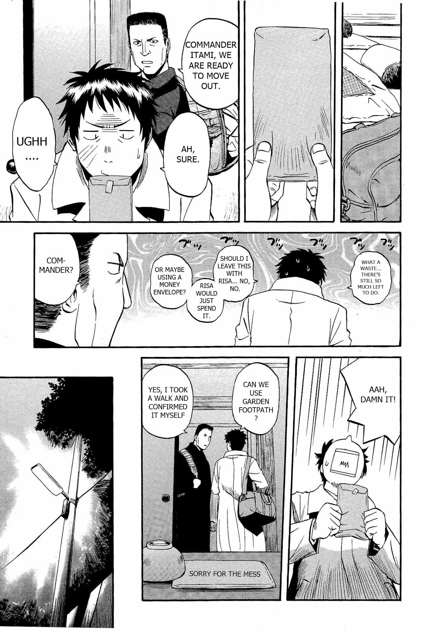Gate - Jietai Kare no Chi nite, Kaku Tatakeri Chapter 23 page 11 - Chapter 23: Demigoddess' Fate