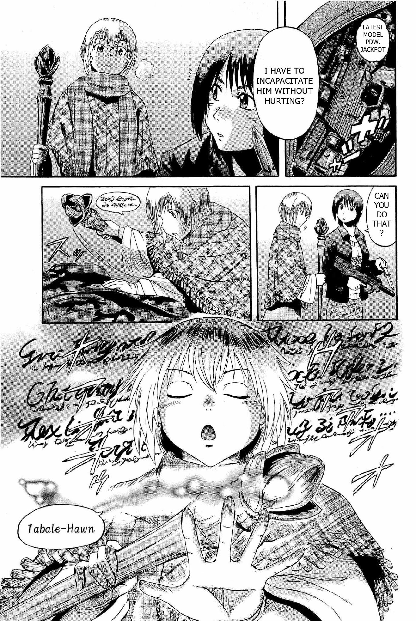 Gate - Jietai Kare no Chi nite, Kaku Tatakeri Chapter 23 page 15 - Chapter 23: Demigoddess' Fate