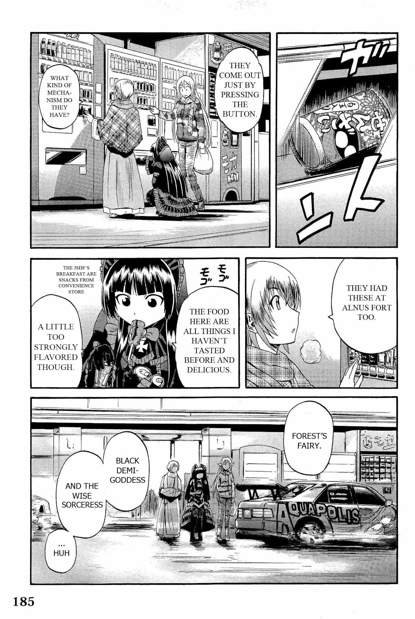 Gate - Jietai Kare no Chi nite, Kaku Tatakeri Chapter 23 page 21 - Chapter 23: Demigoddess' Fate