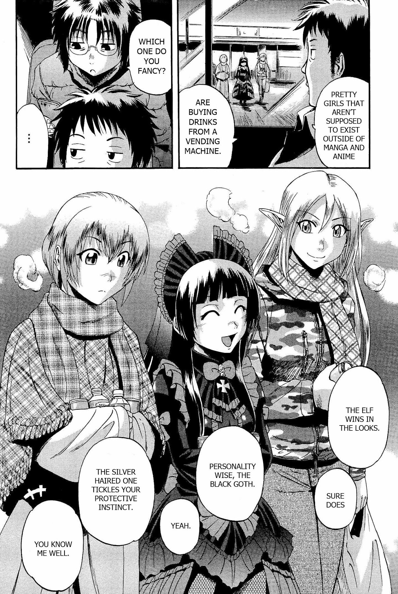 Gate - Jietai Kare no Chi nite, Kaku Tatakeri Chapter 23 page 22 - Chapter 23: Demigoddess' Fate