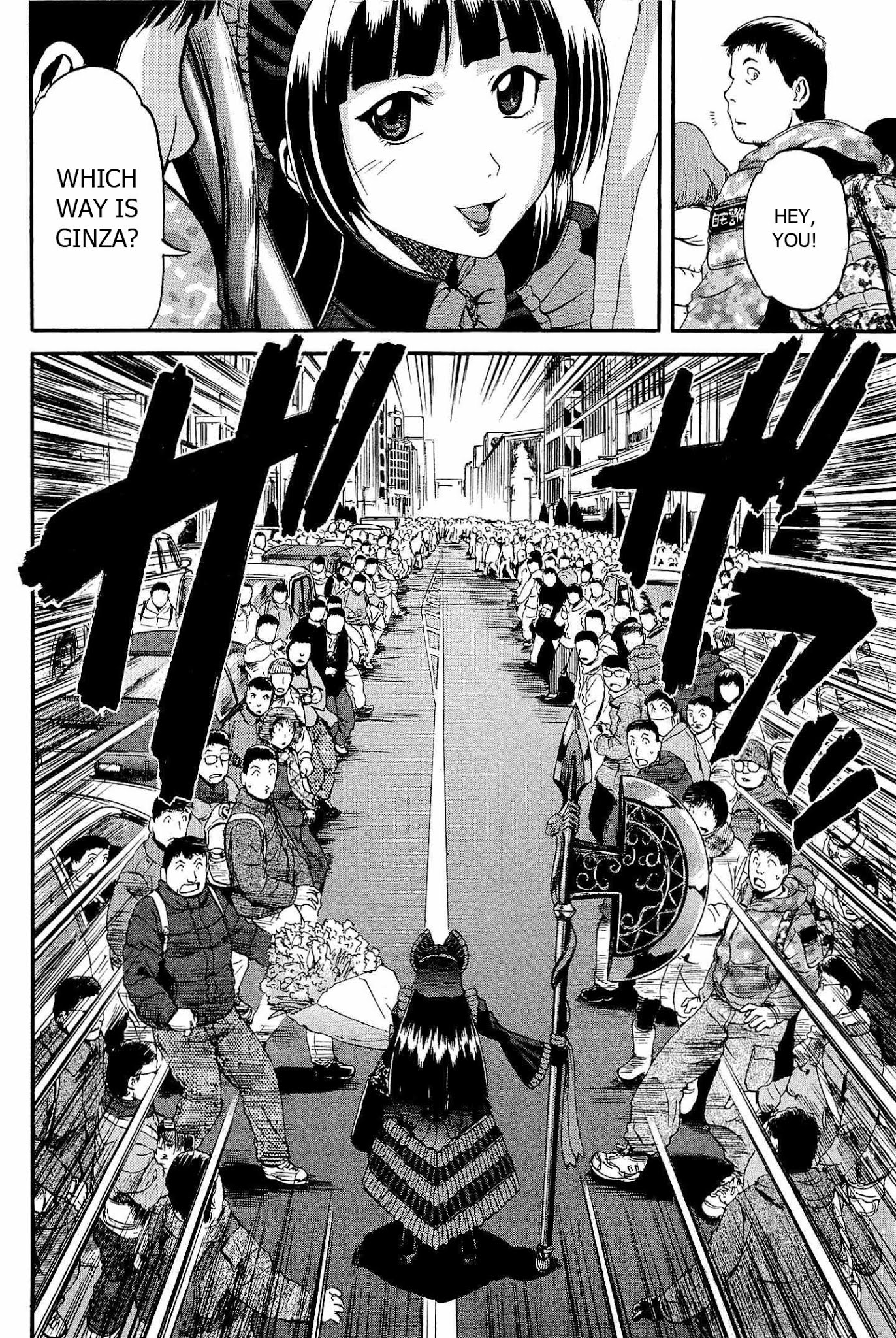 Gate - Jietai Kare no Chi nite, Kaku Tatakeri Chapter 24 page 10 - Chapter 24: Ginza Garrison