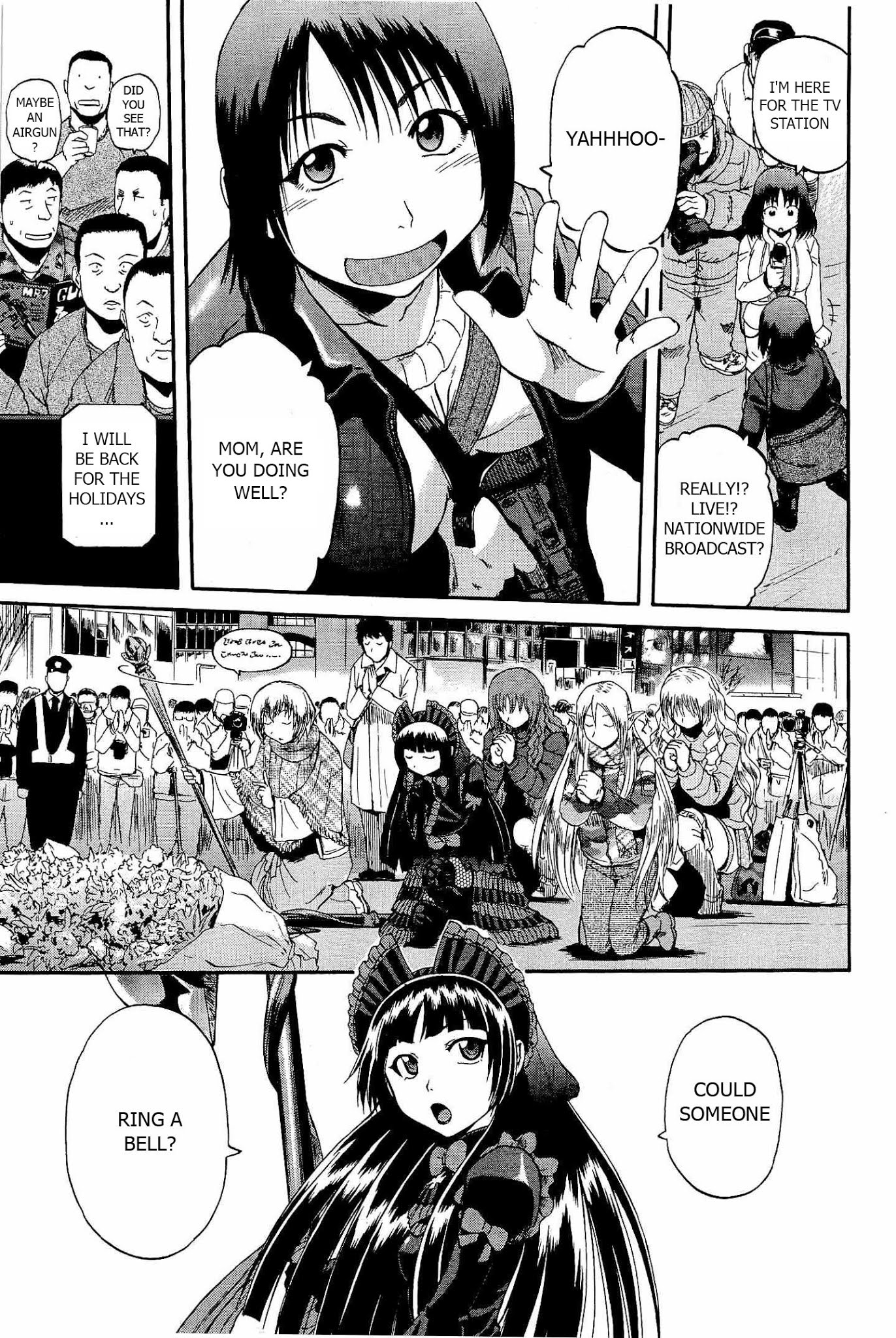 Gate - Jietai Kare no Chi nite, Kaku Tatakeri Chapter 24 page 19 - Chapter 24: Ginza Garrison