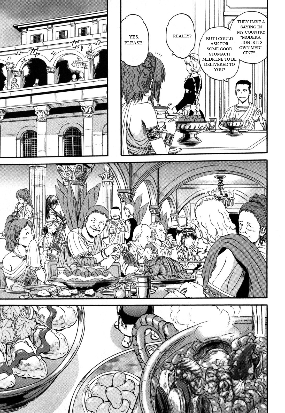 Gate - Jietai Kare no Chi nite, Kaku Tatakeri Chapter 25 page 21 - Chapter 25: Fire Dragon's Shadow