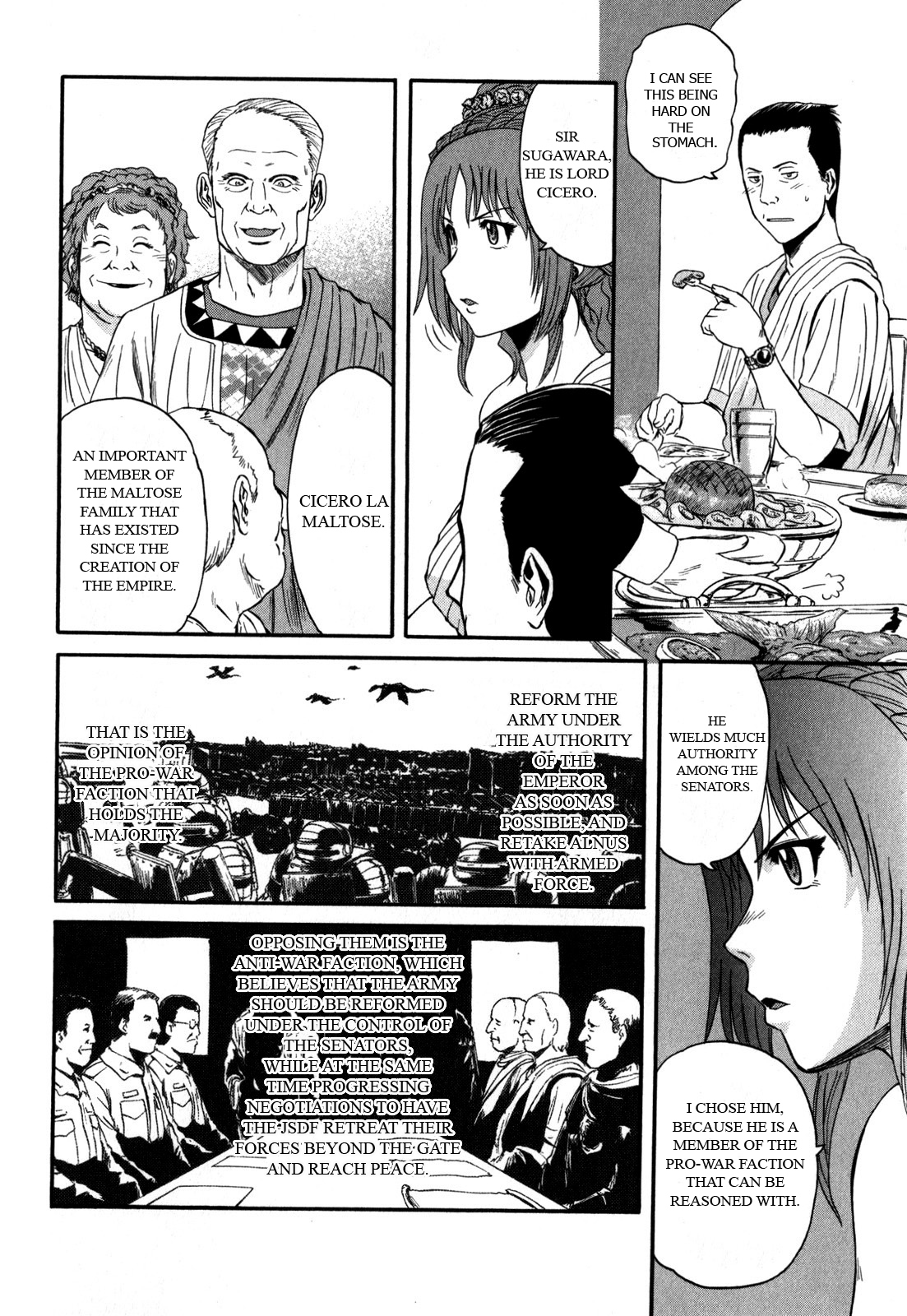 Gate - Jietai Kare no Chi nite, Kaku Tatakeri Chapter 25 page 22 - Chapter 25: Fire Dragon's Shadow