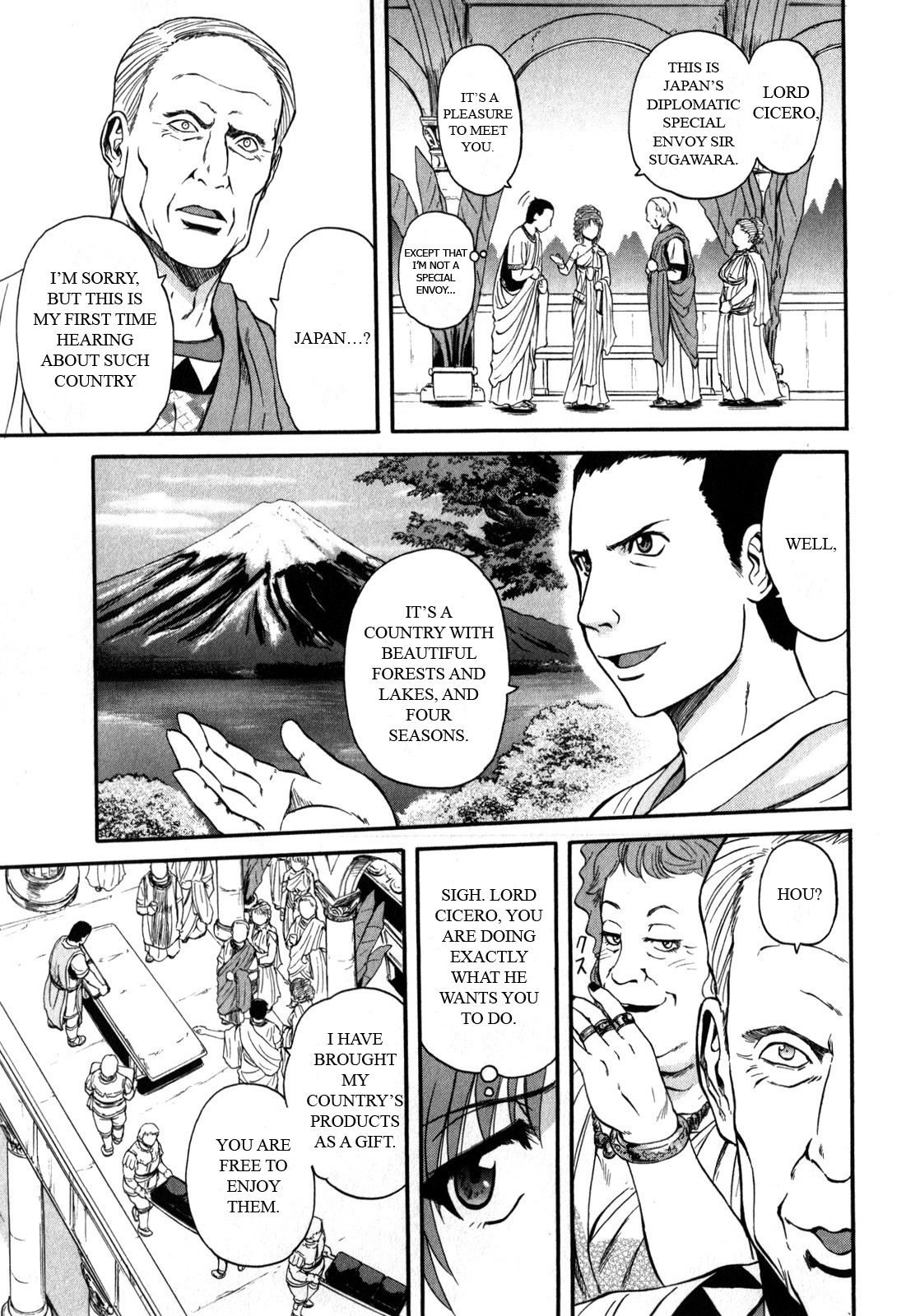 Gate - Jietai Kare no Chi nite, Kaku Tatakeri Chapter 25 page 23 - Chapter 25: Fire Dragon's Shadow