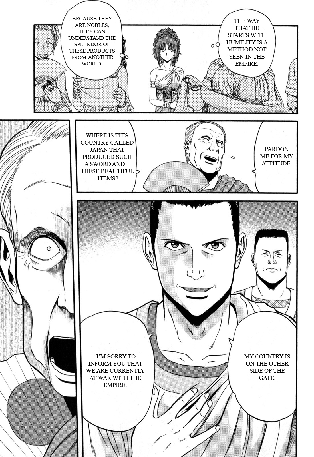 Gate - Jietai Kare no Chi nite, Kaku Tatakeri Chapter 25 page 25 - Chapter 25: Fire Dragon's Shadow