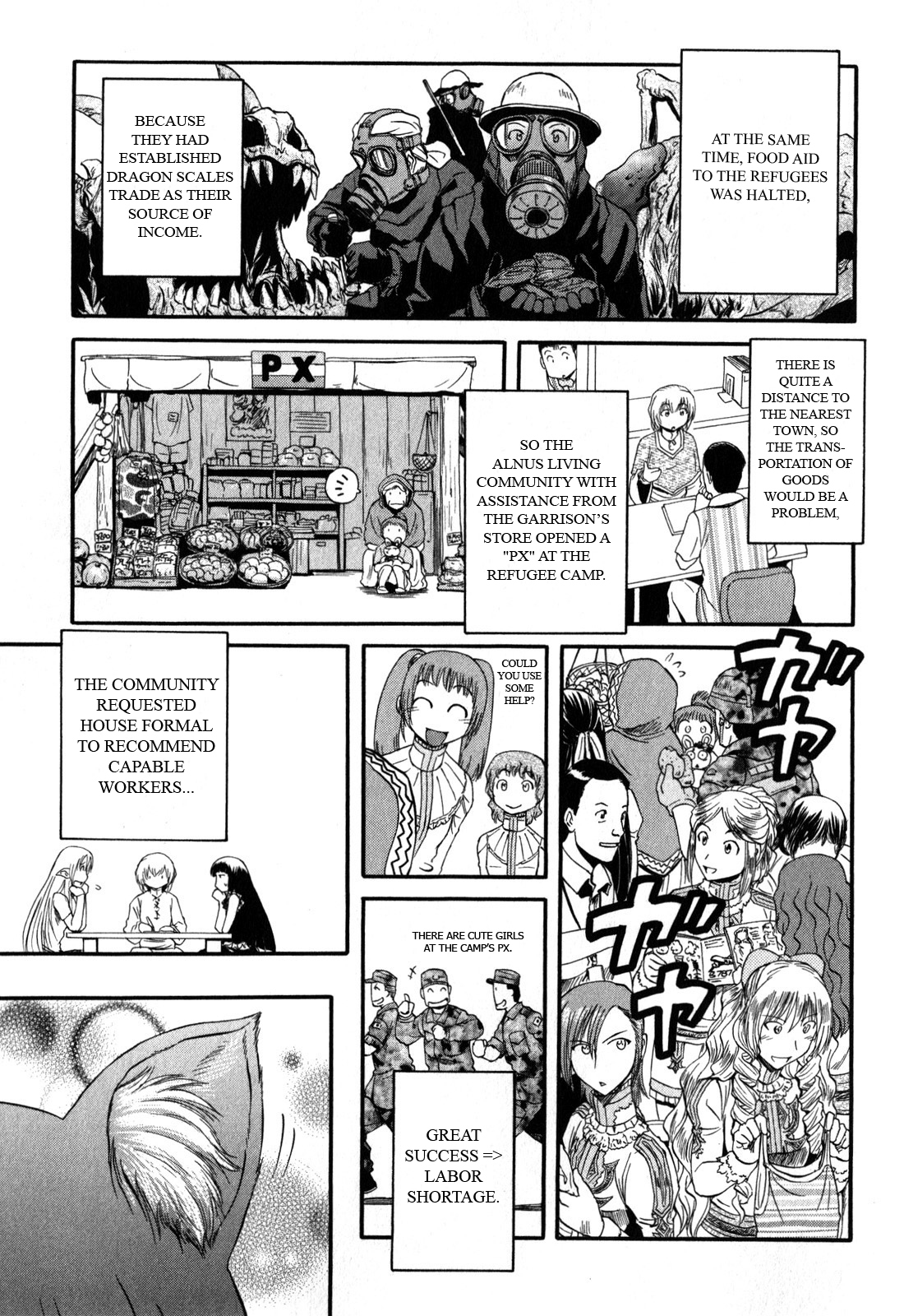 Gate - Jietai Kare no Chi nite, Kaku Tatakeri Chapter 25 page 31 - Chapter 25: Fire Dragon's Shadow