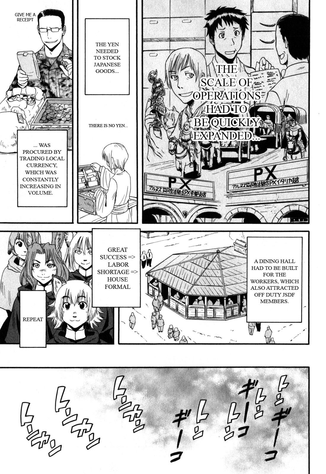 Gate - Jietai Kare no Chi nite, Kaku Tatakeri Chapter 25 page 33 - Chapter 25: Fire Dragon's Shadow