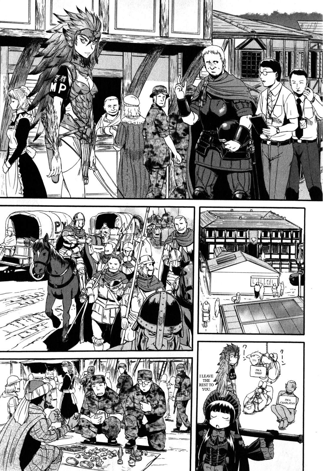 Gate - Jietai Kare no Chi nite, Kaku Tatakeri Chapter 25 page 35 - Chapter 25: Fire Dragon's Shadow