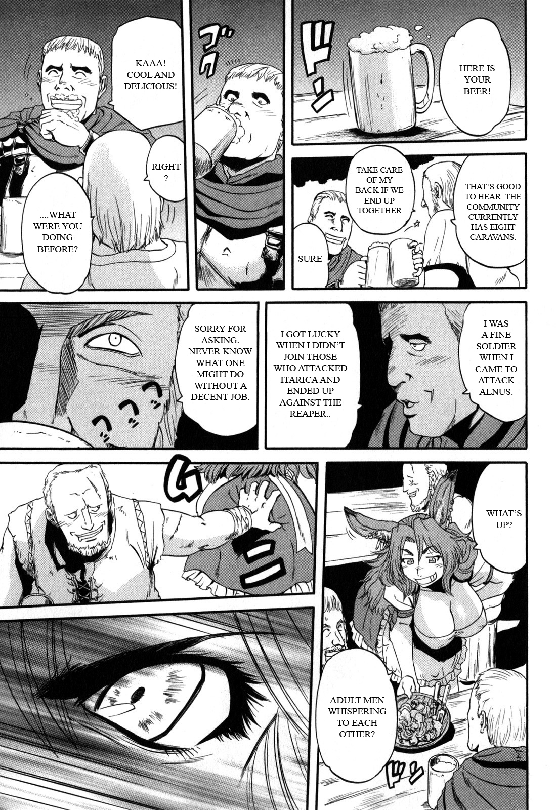 Gate - Jietai Kare no Chi nite, Kaku Tatakeri Chapter 25 page 37 - Chapter 25: Fire Dragon's Shadow