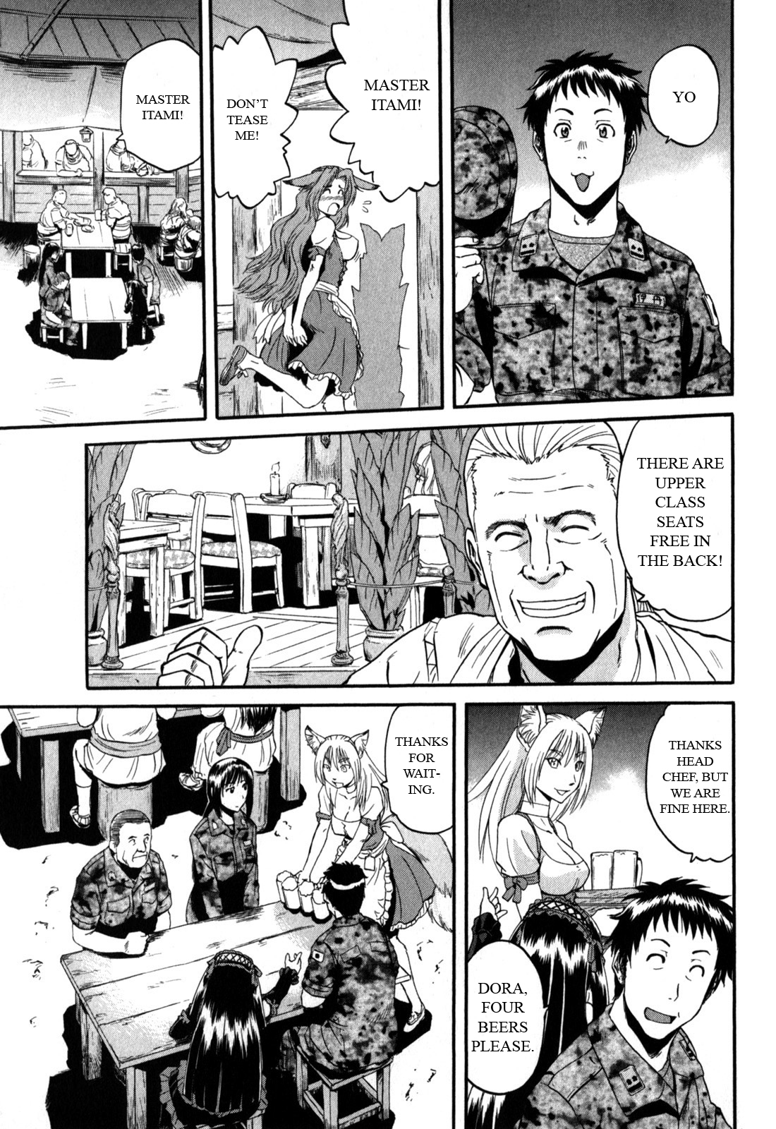 Gate - Jietai Kare no Chi nite, Kaku Tatakeri Chapter 25 page 39 - Chapter 25: Fire Dragon's Shadow
