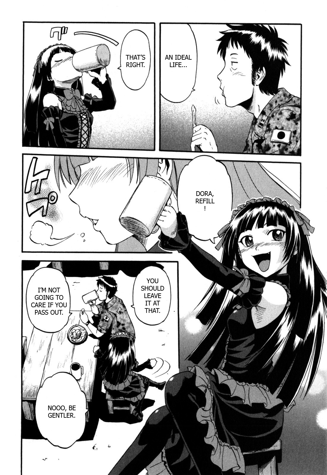 Gate - Jietai Kare no Chi nite, Kaku Tatakeri Chapter 25 page 46 - Chapter 25: Fire Dragon's Shadow