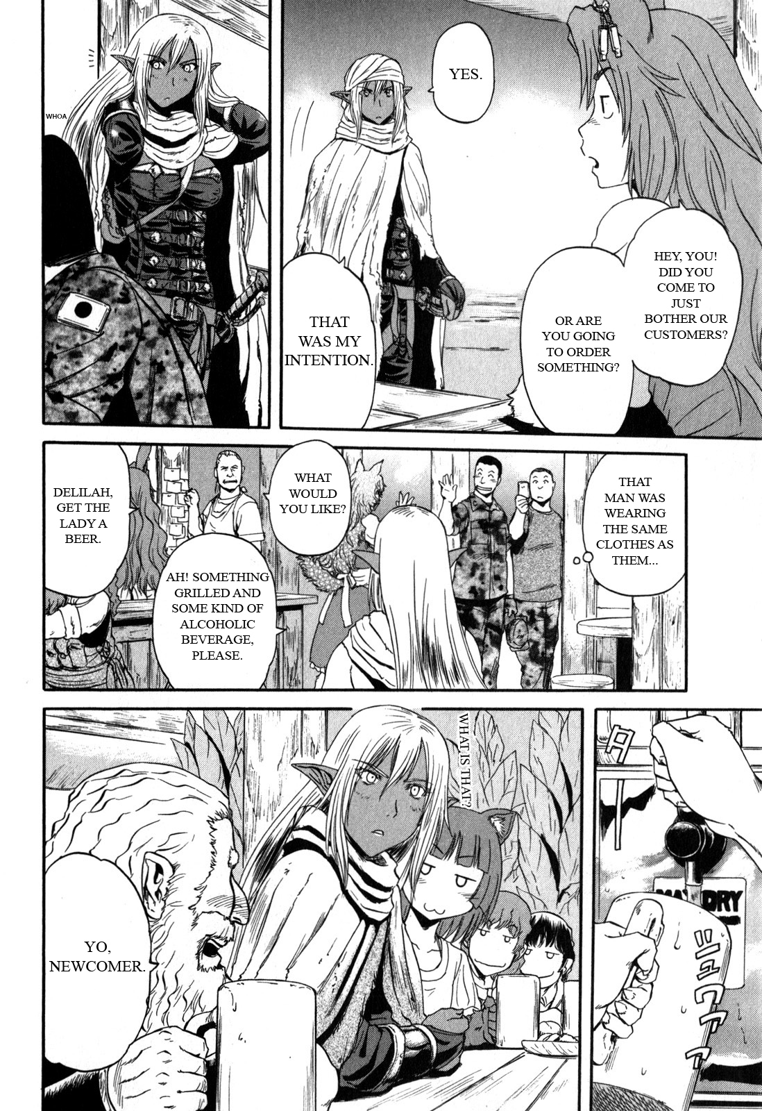 Gate - Jietai Kare no Chi nite, Kaku Tatakeri Chapter 26 page 12 - Chapter 26: The Brown Skinned Messenger