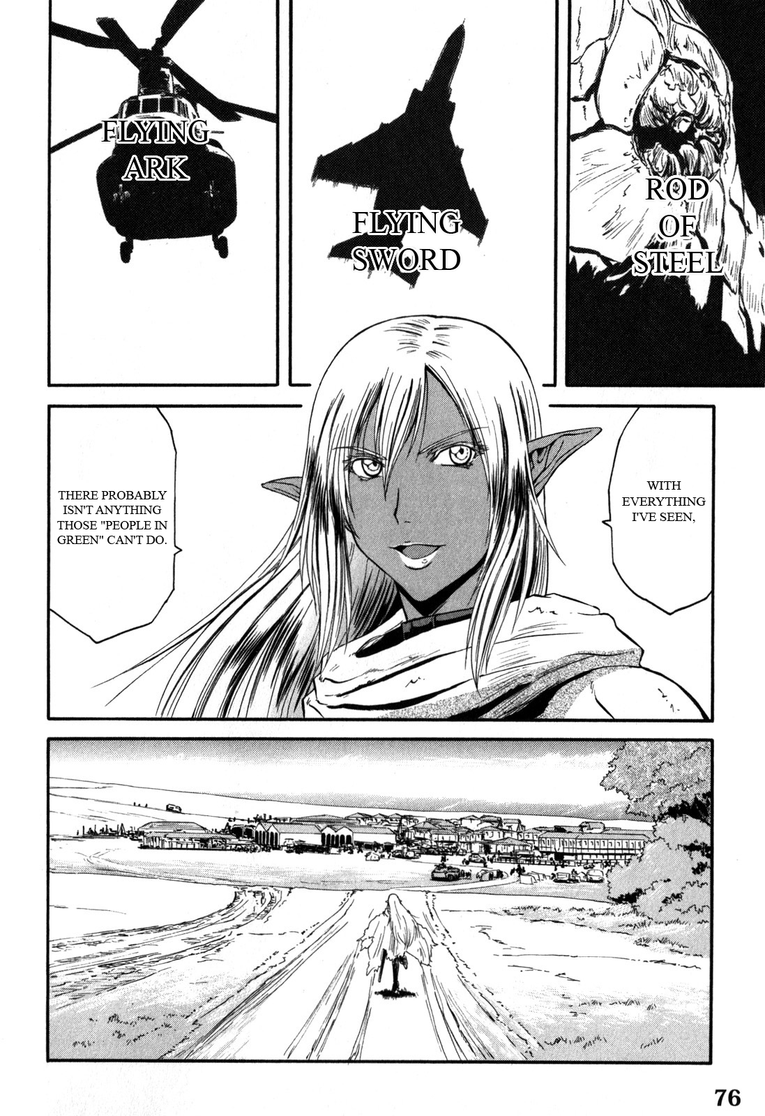 Gate - Jietai Kare no Chi nite, Kaku Tatakeri Chapter 26 page 32 - Chapter 26: The Brown Skinned Messenger
