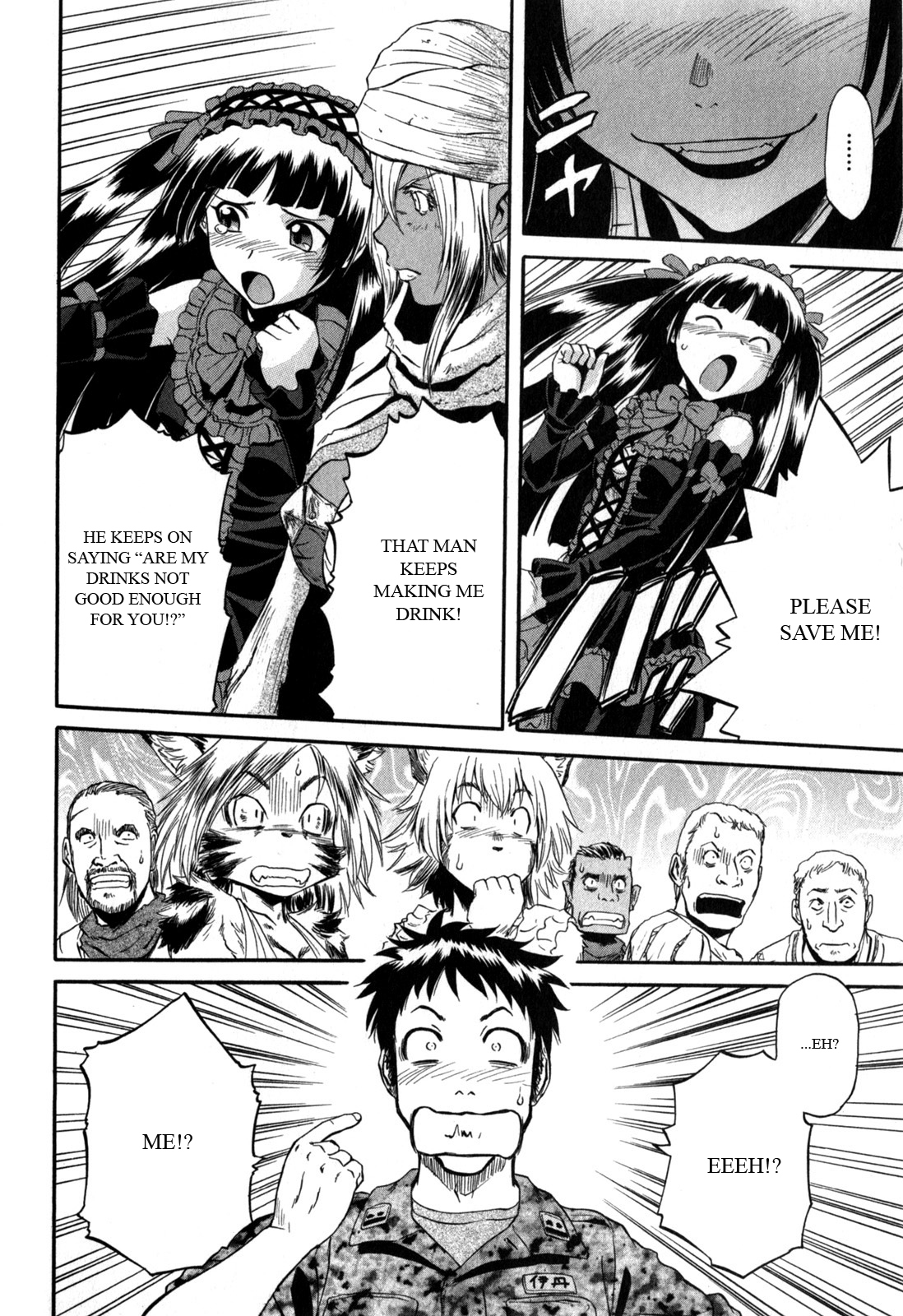Gate - Jietai Kare no Chi nite, Kaku Tatakeri Chapter 26 page 8 - Chapter 26: The Brown Skinned Messenger