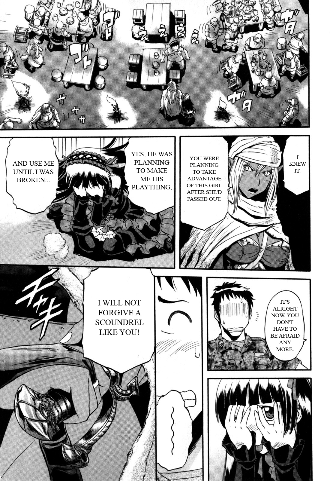 Gate - Jietai Kare no Chi nite, Kaku Tatakeri Chapter 26 page 9 - Chapter 26: The Brown Skinned Messenger