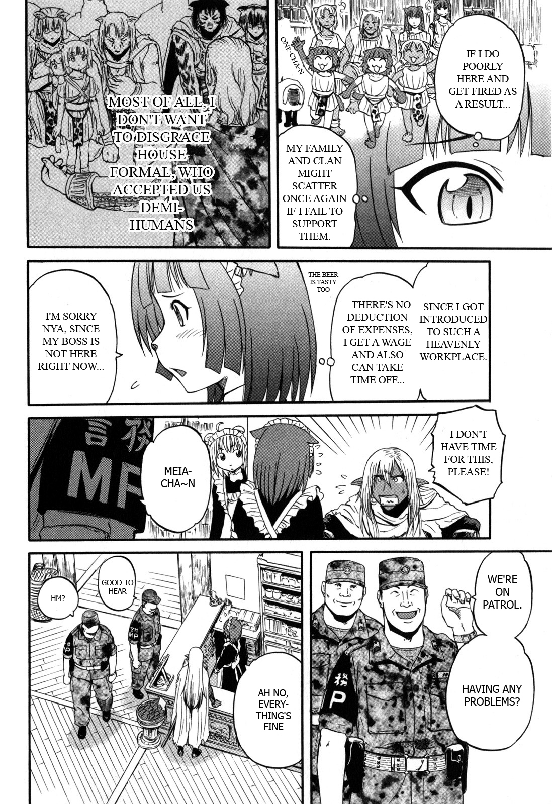 Gate - Jietai Kare no Chi nite, Kaku Tatakeri Chapter 27 page 14 - Chapter 27: Yao's Hope