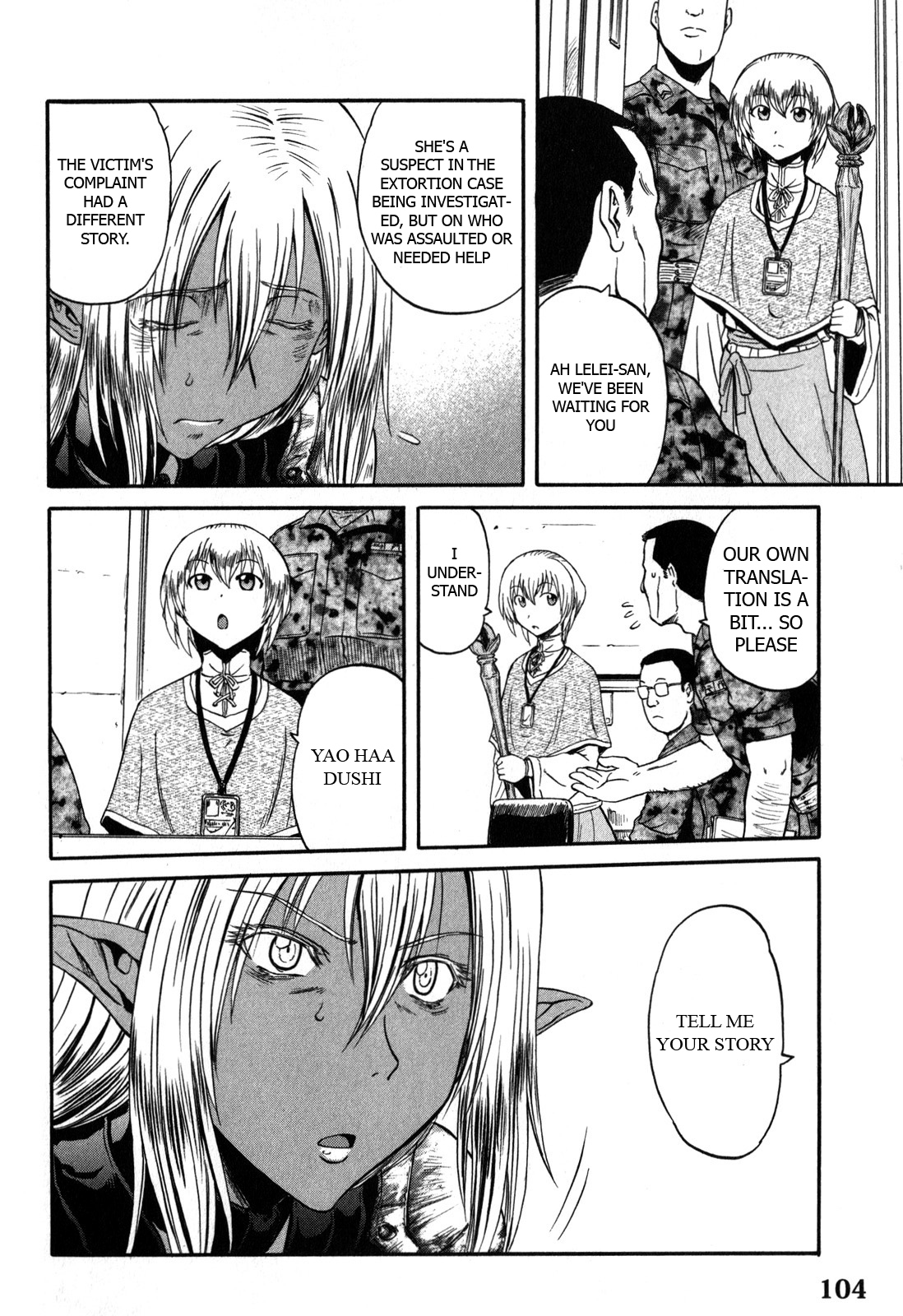 Gate - Jietai Kare no Chi nite, Kaku Tatakeri Chapter 27 page 28 - Chapter 27: Yao's Hope
