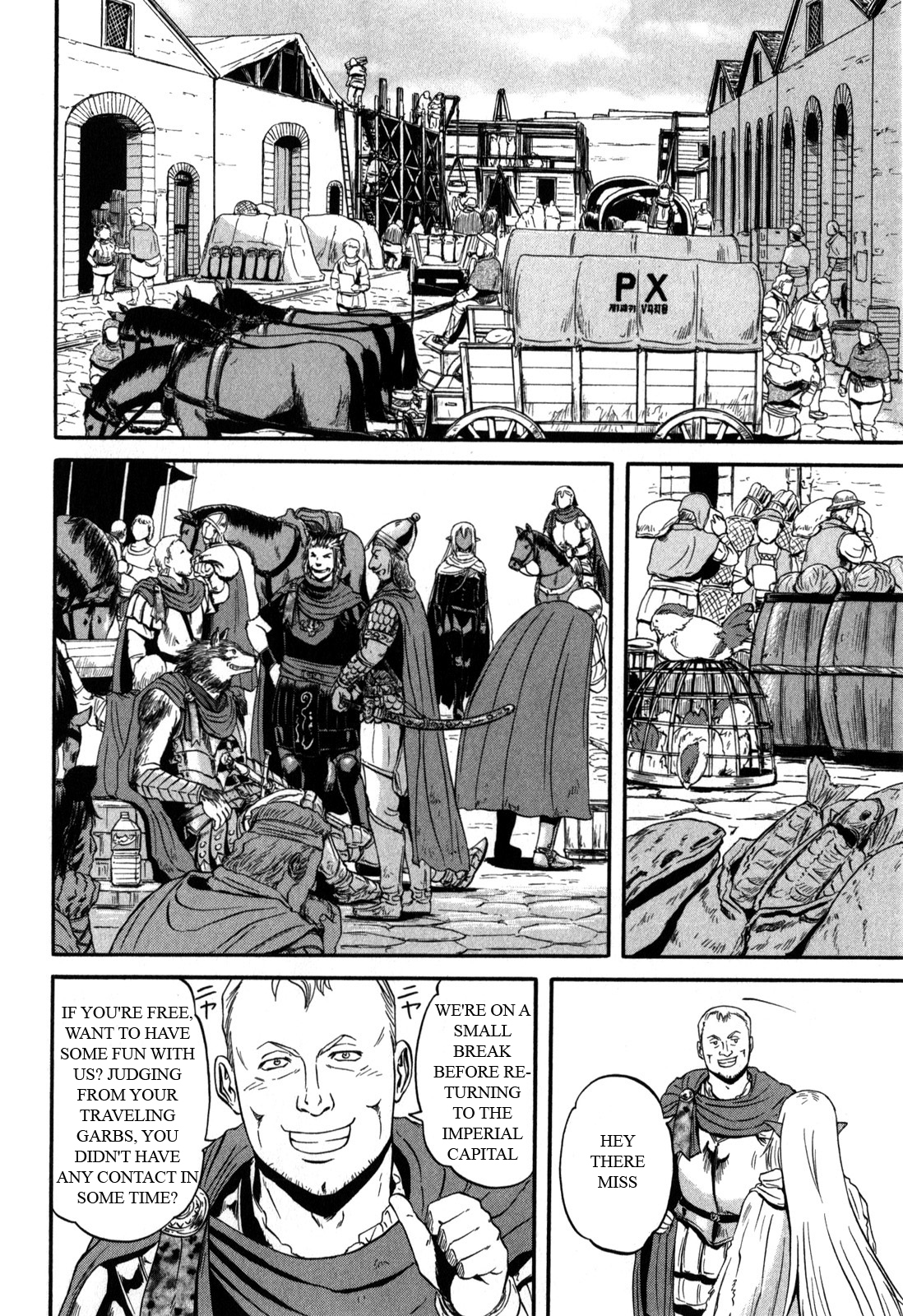 Gate - Jietai Kare no Chi nite, Kaku Tatakeri Chapter 27 page 6 - Chapter 27: Yao's Hope