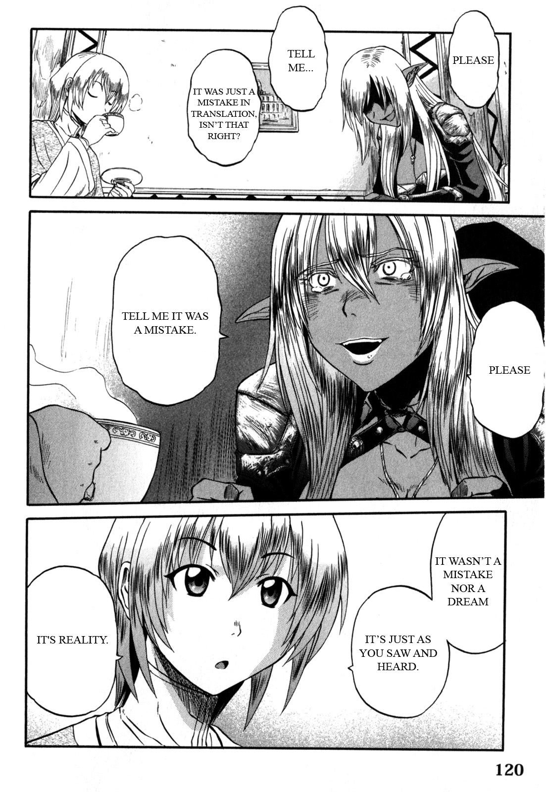 Gate - Jietai Kare no Chi nite, Kaku Tatakeri Chapter 28 page 10 - Chapter 28: Yao's Despair