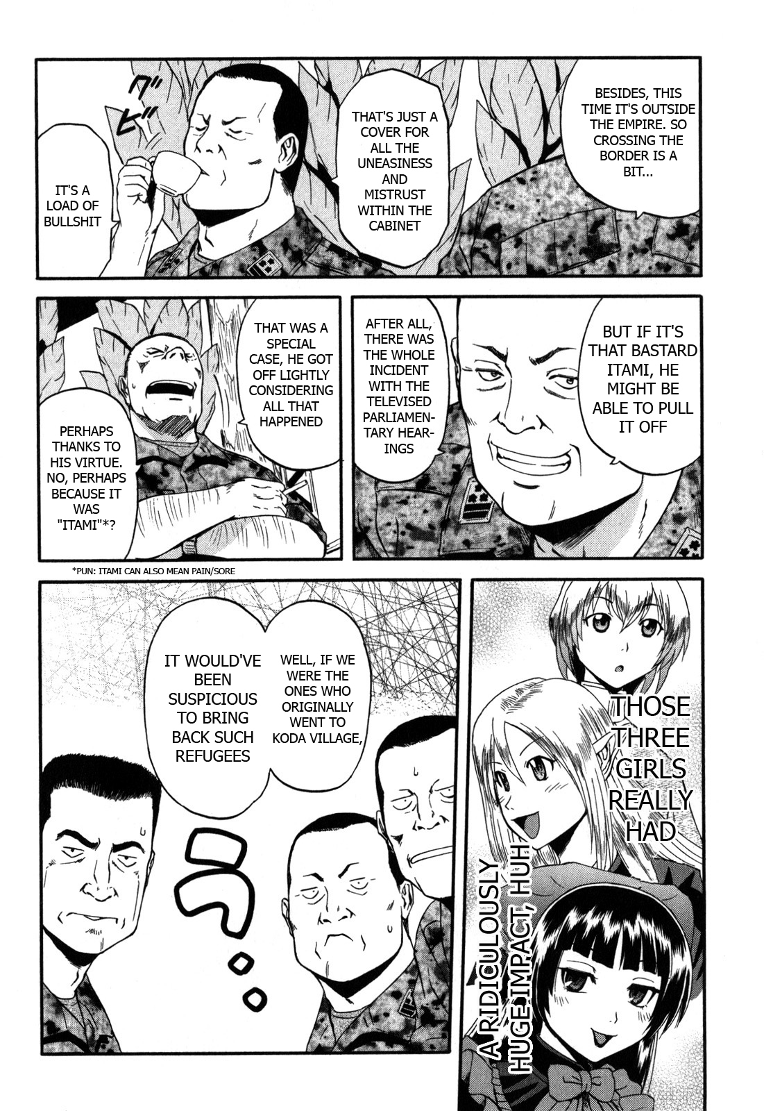 Gate - Jietai Kare no Chi nite, Kaku Tatakeri Chapter 28 page 14 - Chapter 28: Yao's Despair