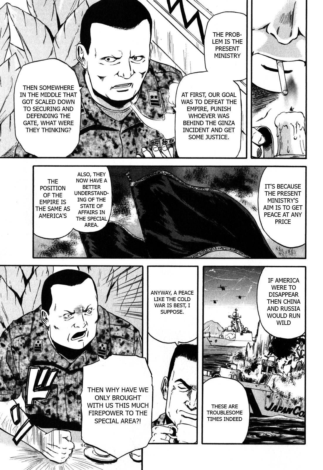 Gate - Jietai Kare no Chi nite, Kaku Tatakeri Chapter 28 page 15 - Chapter 28: Yao's Despair