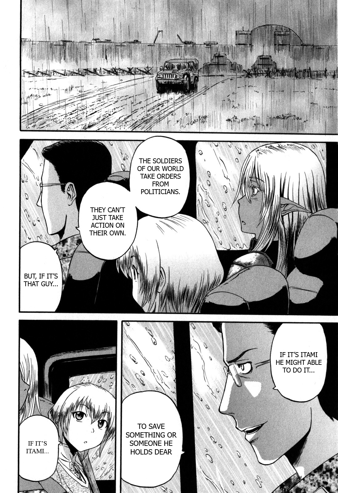 Gate - Jietai Kare no Chi nite, Kaku Tatakeri Chapter 28 page 4 - Chapter 28: Yao's Despair