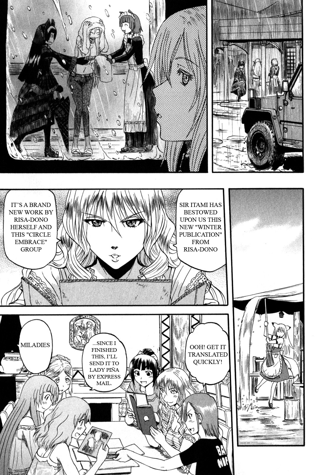 Gate - Jietai Kare no Chi nite, Kaku Tatakeri Chapter 28 page 5 - Chapter 28: Yao's Despair