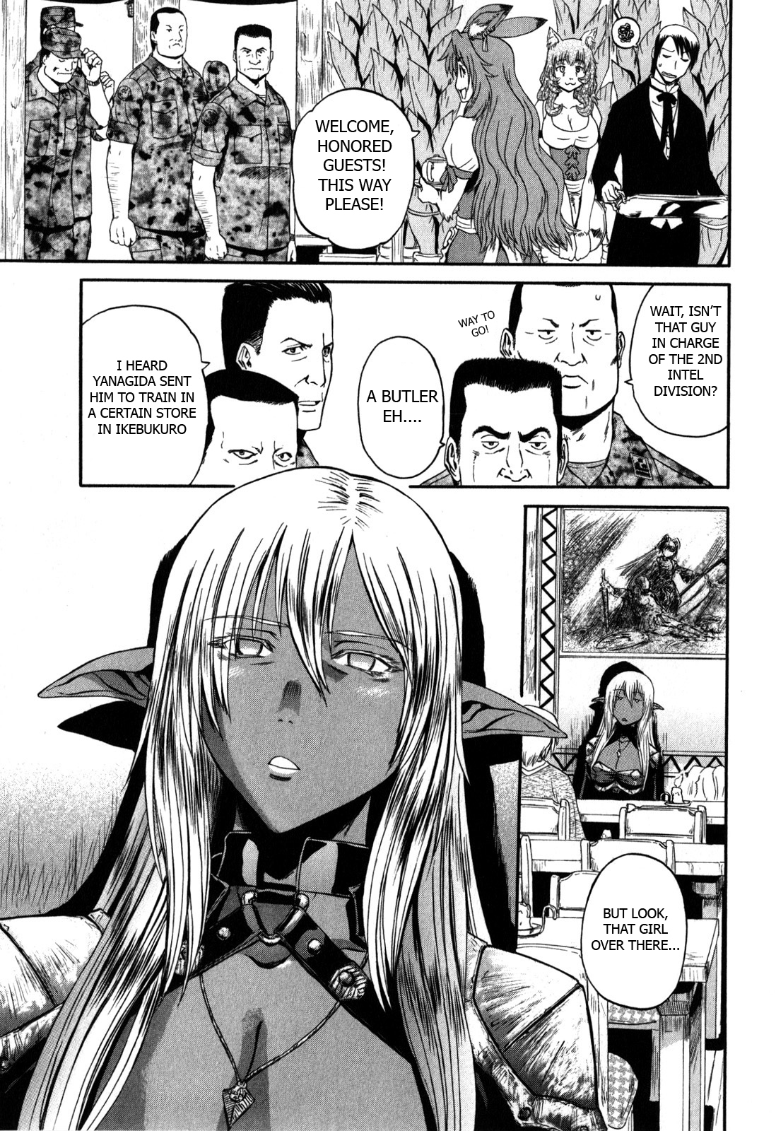 Gate - Jietai Kare no Chi nite, Kaku Tatakeri Chapter 28 page 7 - Chapter 28: Yao's Despair