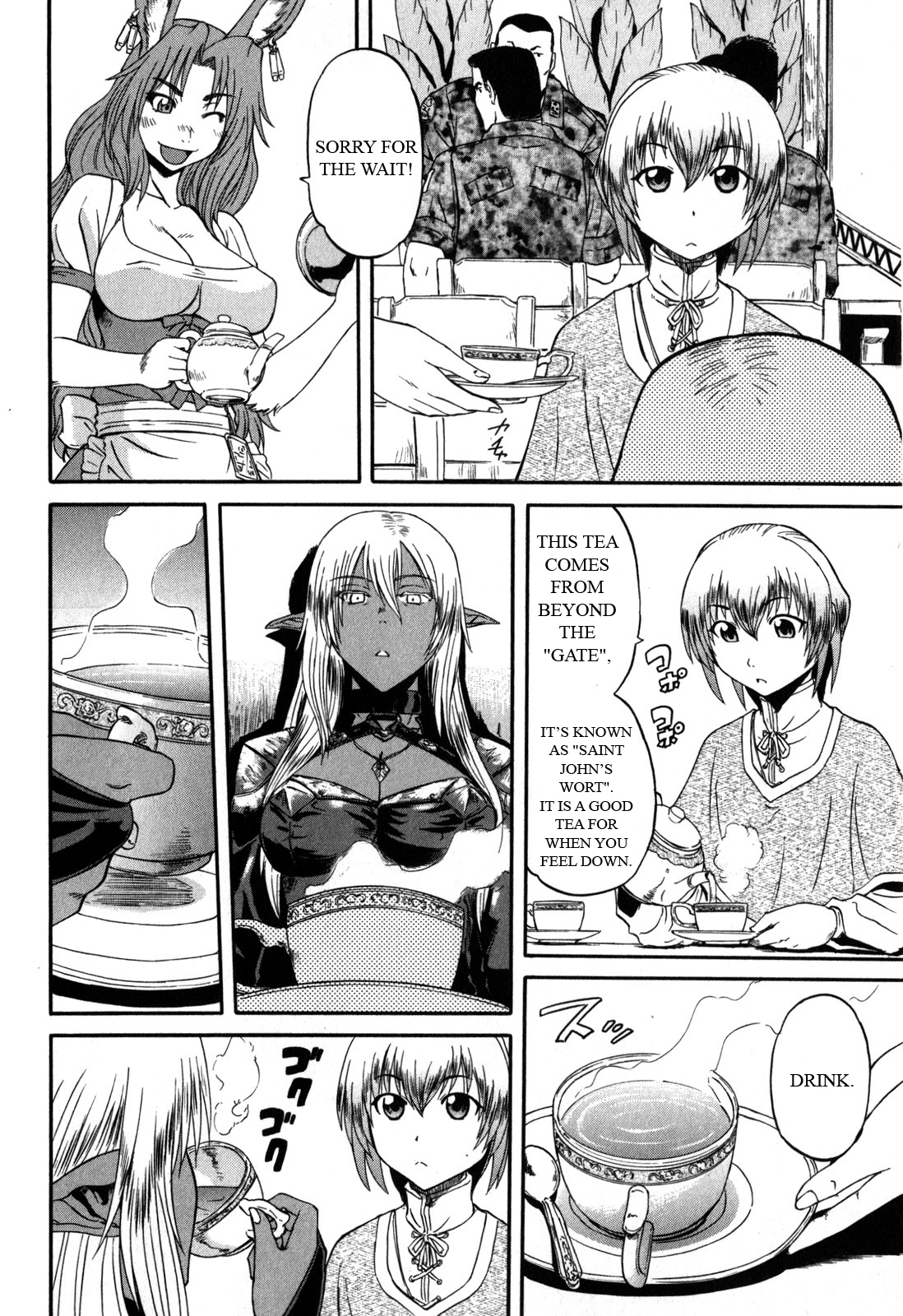 Gate - Jietai Kare no Chi nite, Kaku Tatakeri Chapter 28 page 8 - Chapter 28: Yao's Despair