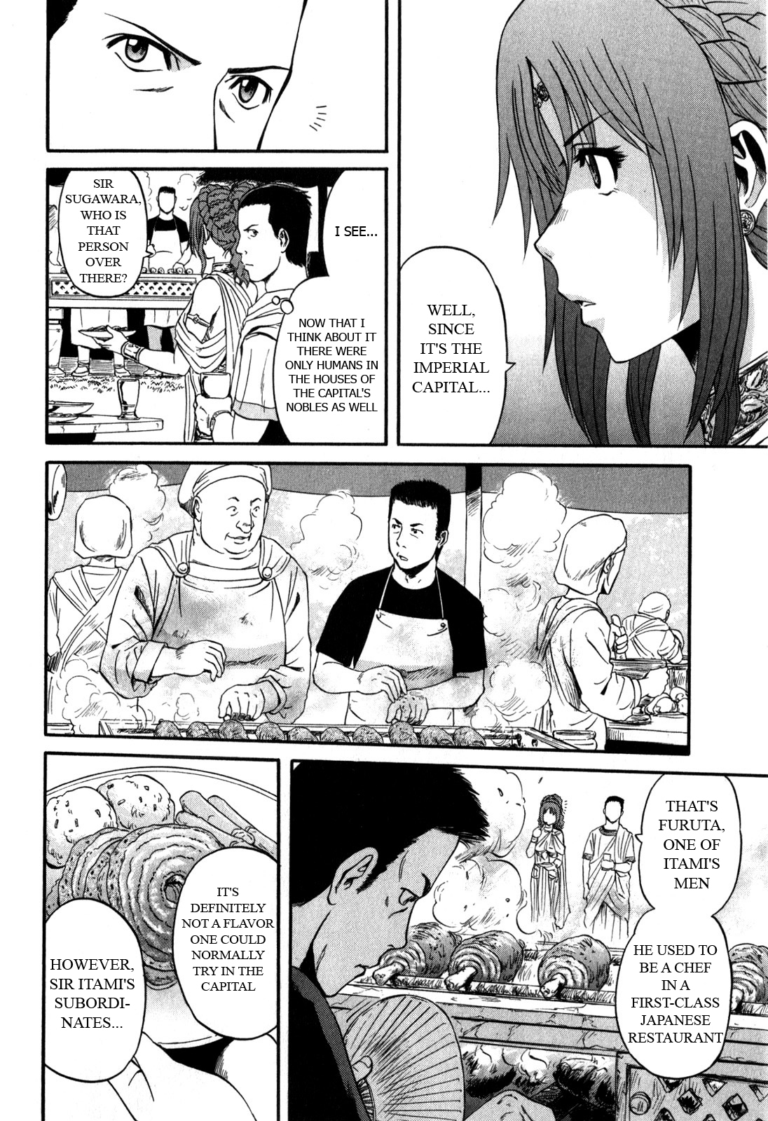 Gate - Jietai Kare no Chi nite, Kaku Tatakeri Chapter 29 page 14 - Chapter 29: First Step to Peace
