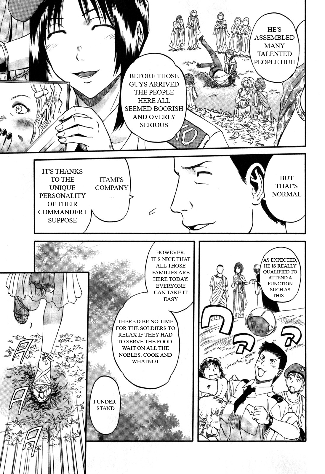 Gate - Jietai Kare no Chi nite, Kaku Tatakeri Chapter 29 page 15 - Chapter 29: First Step to Peace